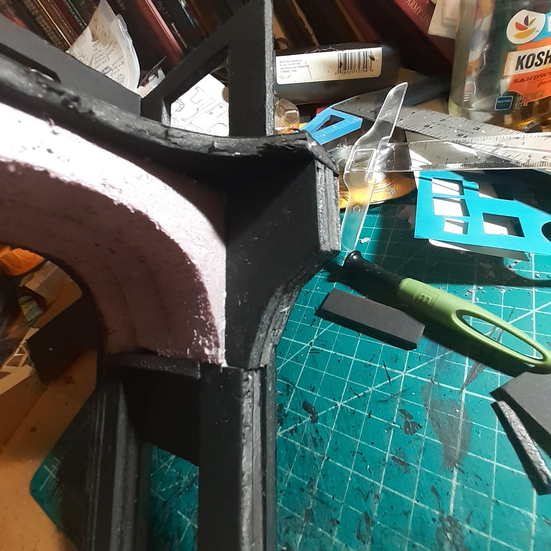 Blue, Dark, Inq28, Necromunda, Scratch Build, Spacehulk, Terrain, Wargaming, Warhammer 40,000