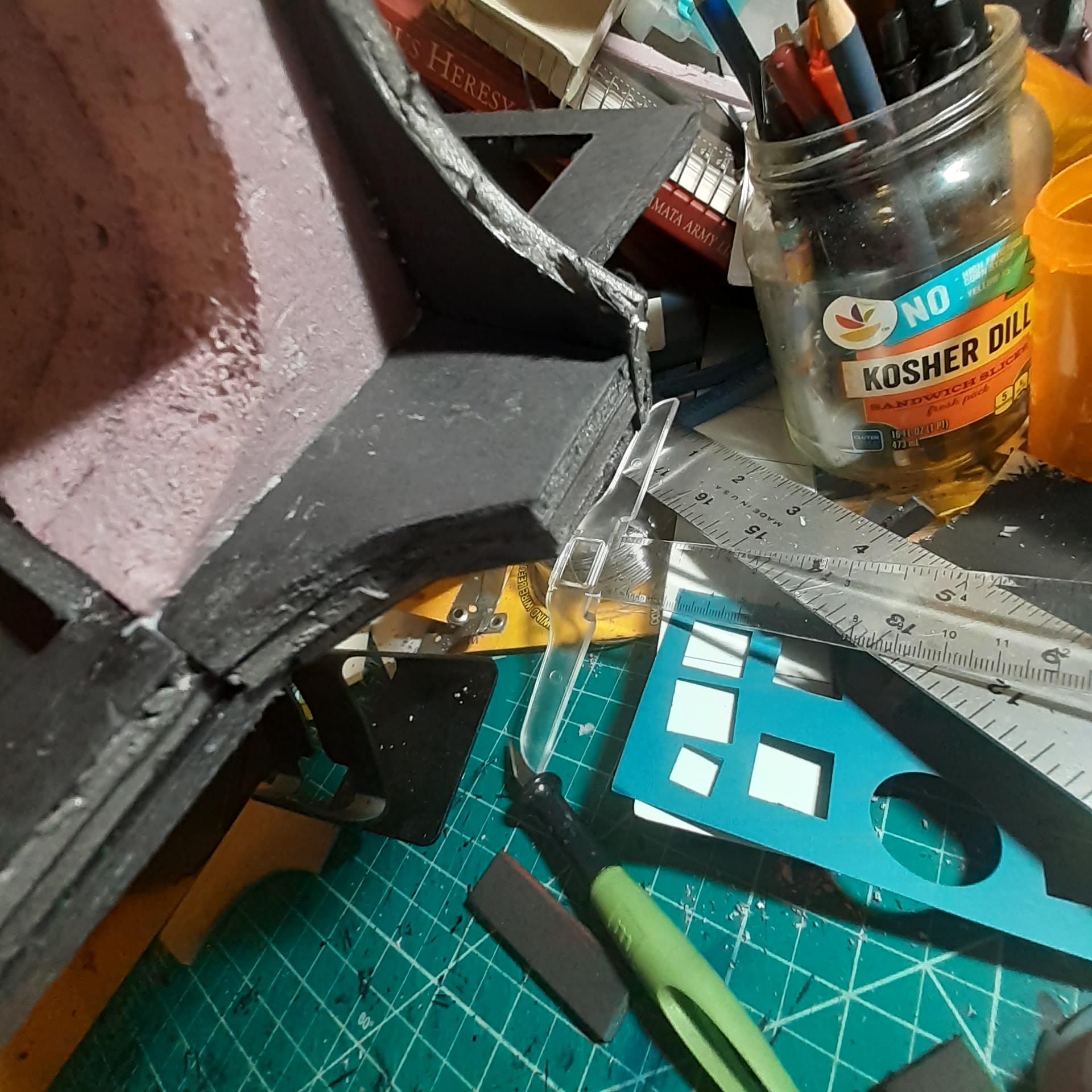 Blue, Dark, Inq28, Necromunda, Scratch Build, Spacehulk, Terrain, Wargaming, Warhammer 40,000
