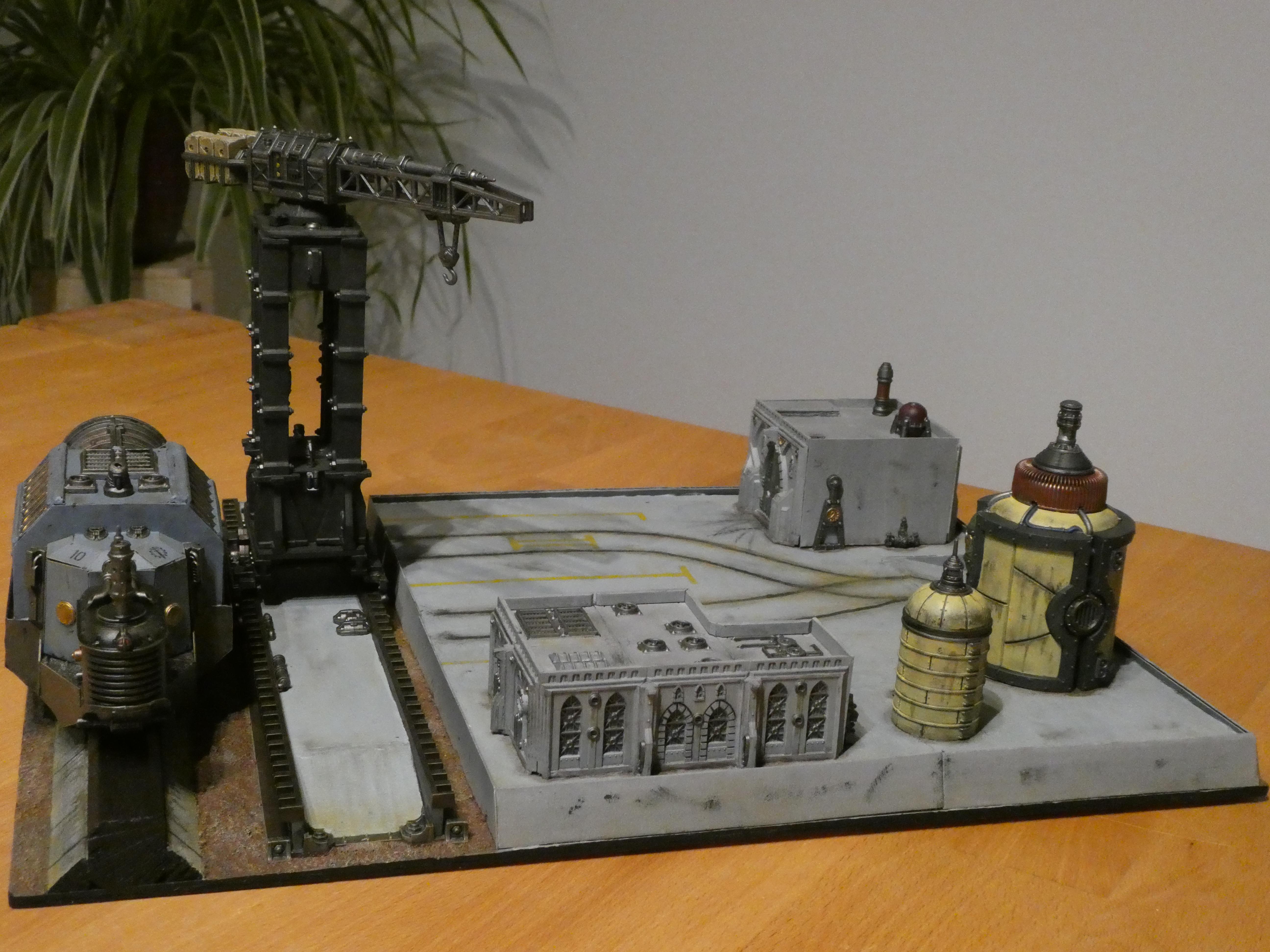 Adeptus Titanicus, Legions Imperialis, Mechanicum Locomotive, Monorail Station