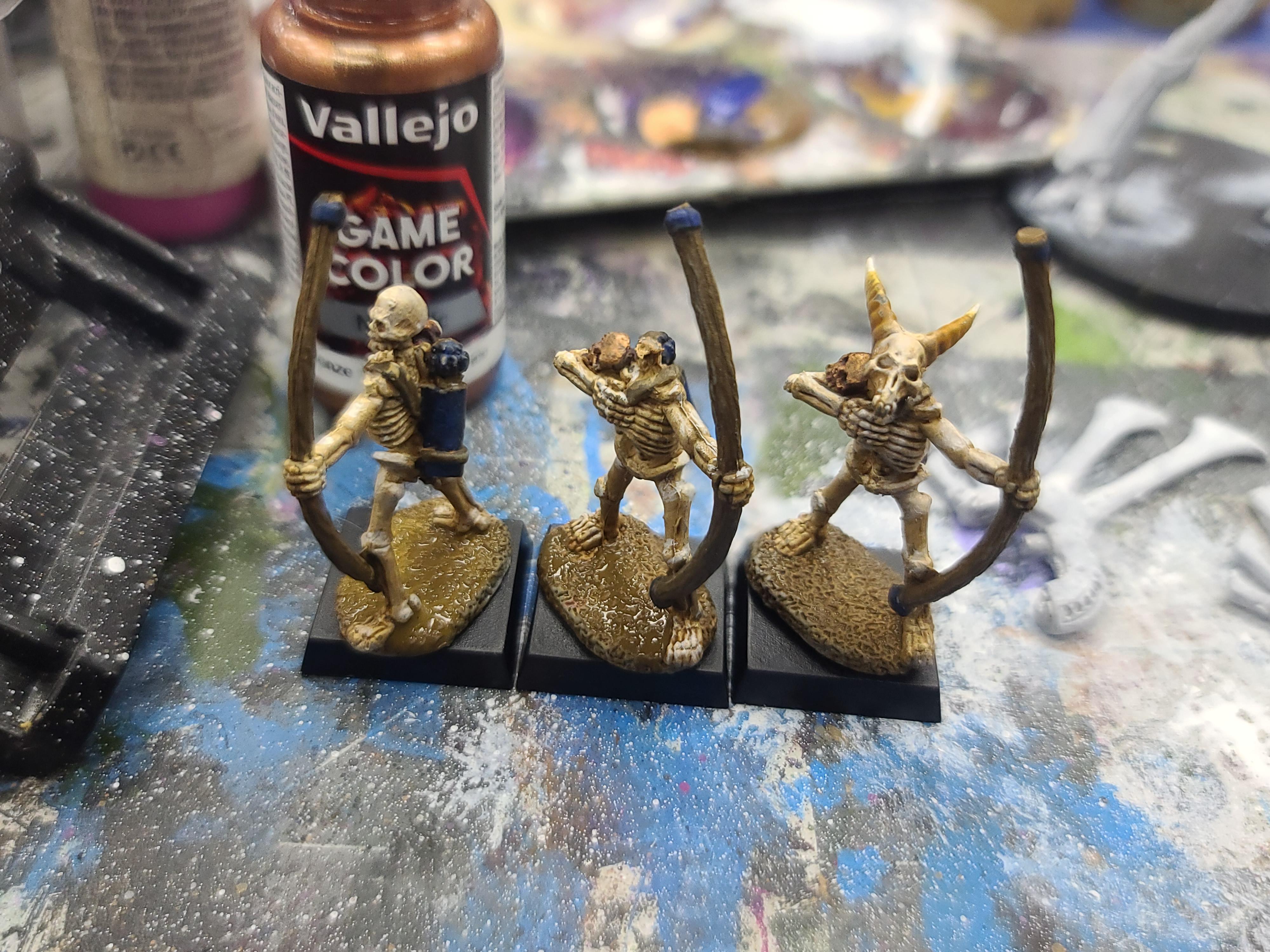 Archers, Bones Usa, Bowmen, Kings Of War, Reaper Miniatures, Skeletons, Undead