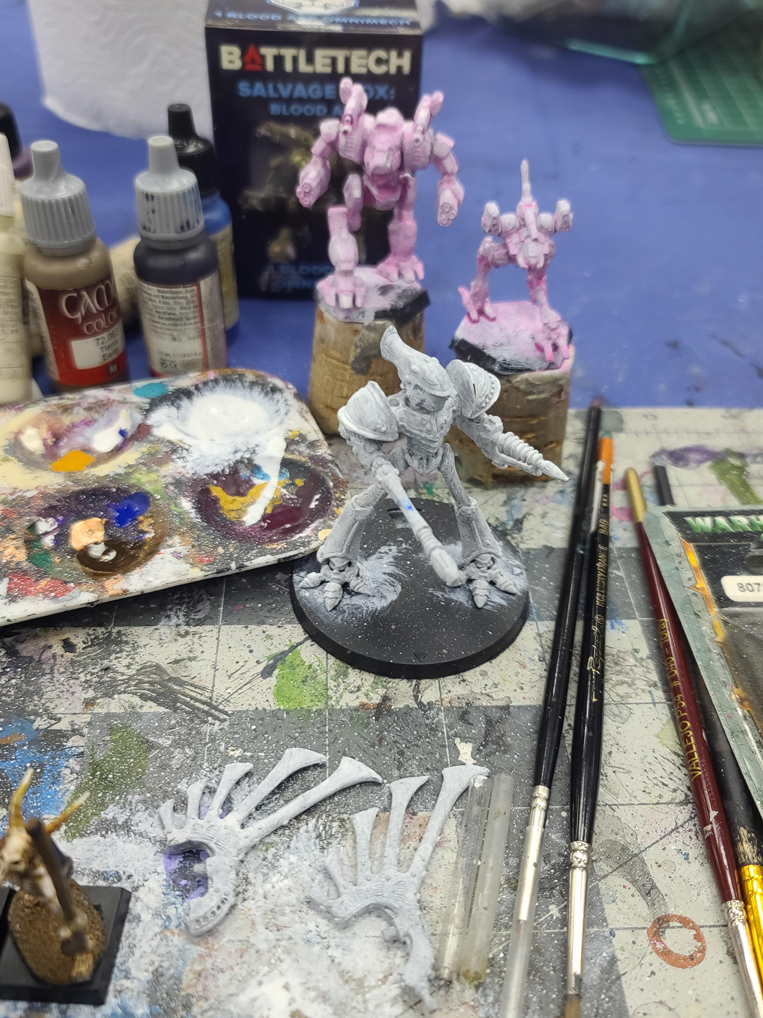 6mm, Battletech, Blood Asp, Catalyst Game Labs, Eldar, Epic, Games Workshop, Locust Iic, Phantom Titan, Titan