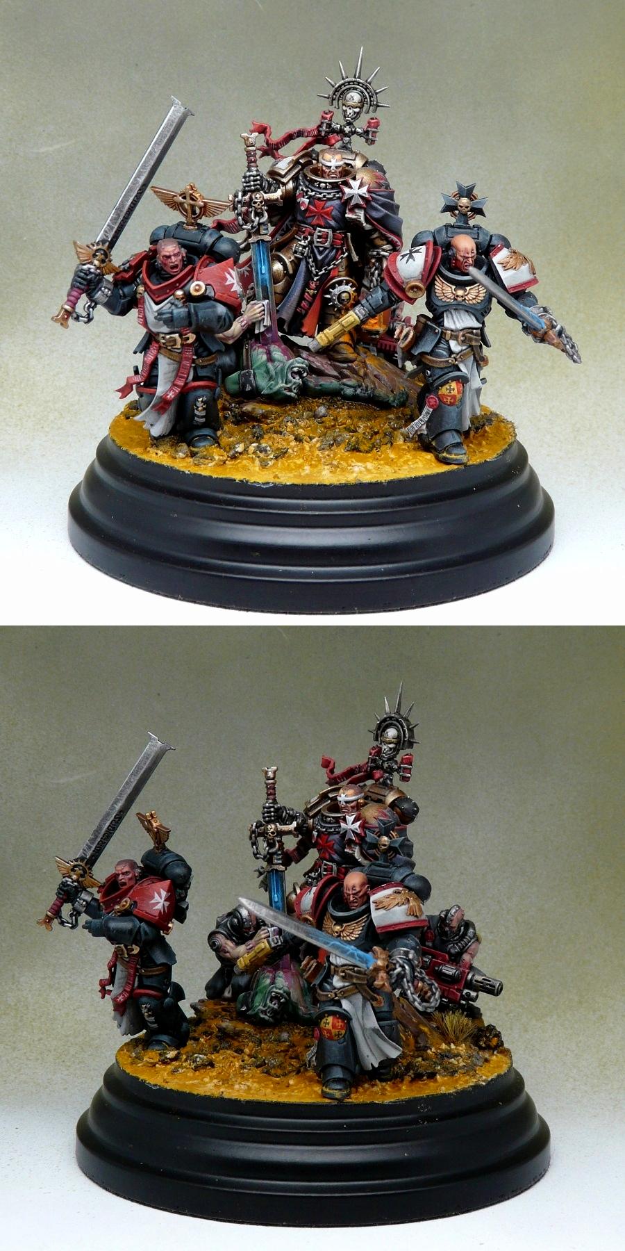 Adeptus Astartes, Black Templars, High Marshall Helbrecht, Primaris, Space Marines, Sword Brothers