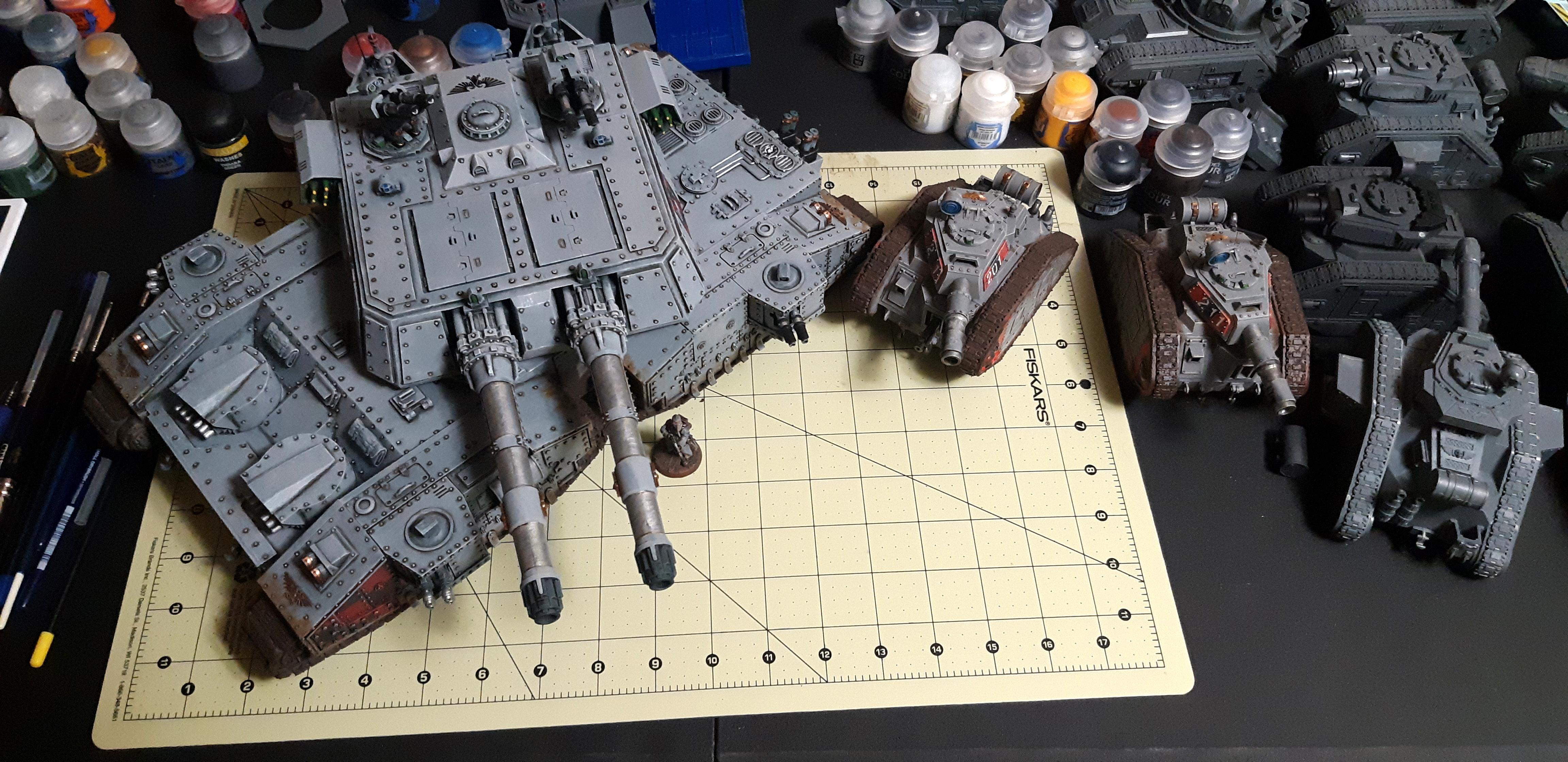Baneblade, Mammoth, Overlord, Super-heavy