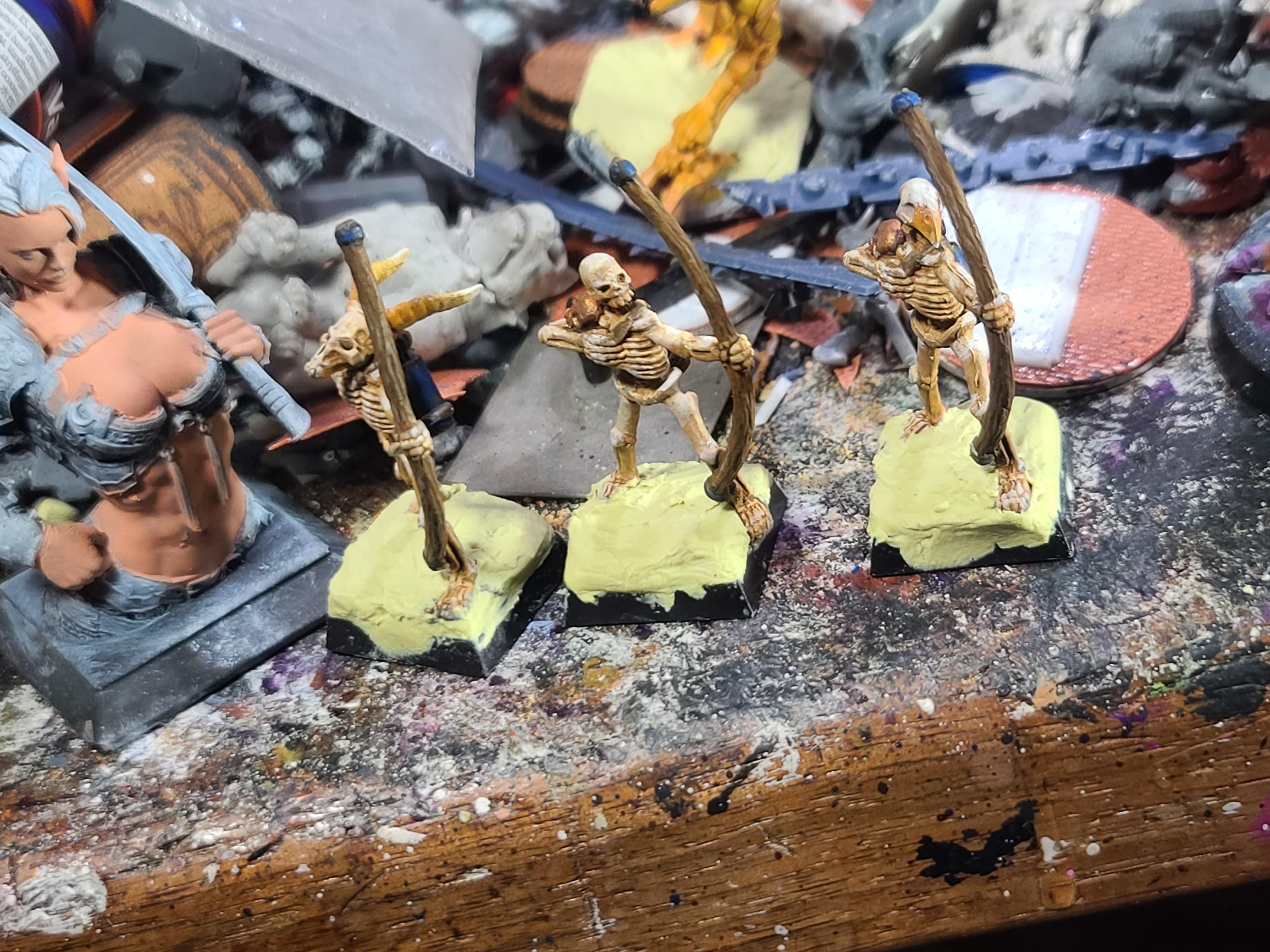 Archers, Bones Usa, Reaper Miniatures, Skeletons, Undead