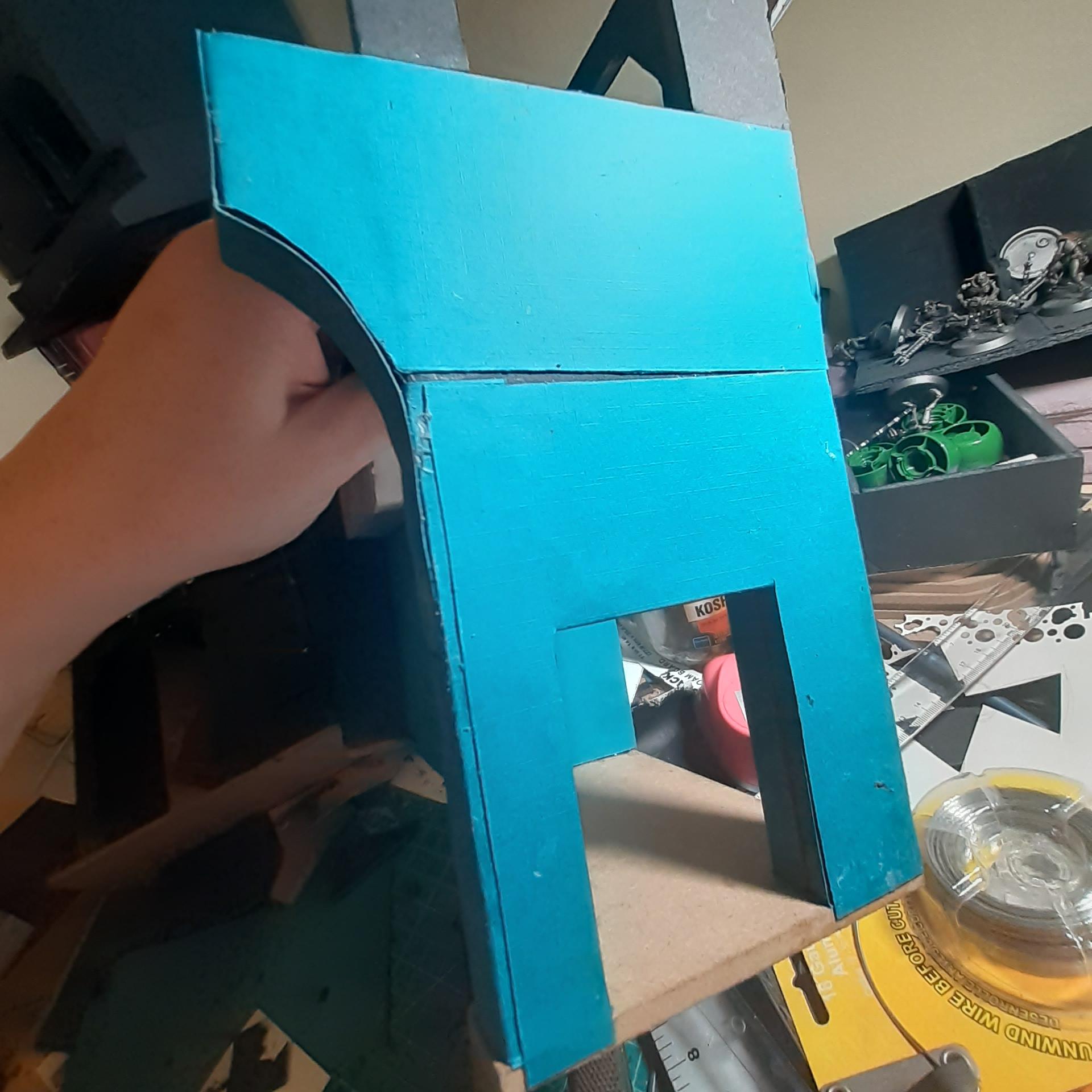Blue, Dark, Inq28, Necromunda, Scratch Build, Spacehulk, Terrain, Wargaming, Warhammer 40,000
