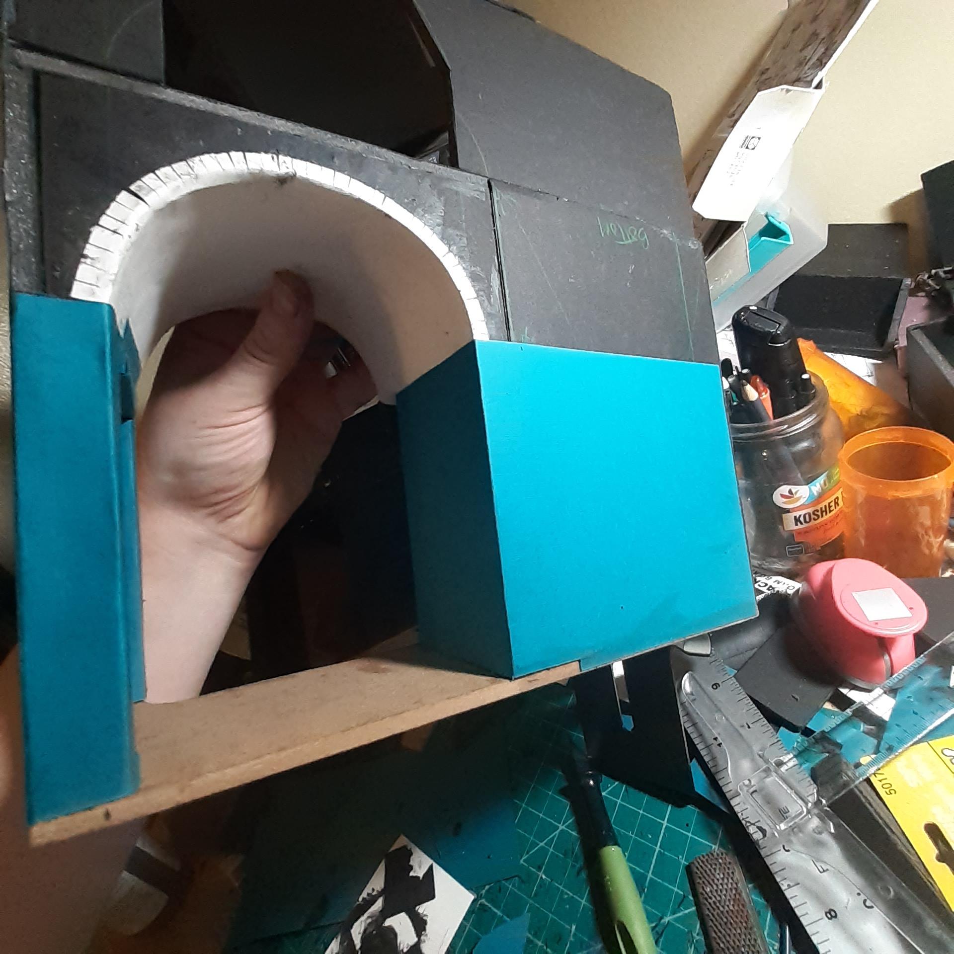 Build, Built, Hulk, Inq28, Necromunda, Scratch, Space, Spacehulk, Terrain, Waaazag, Warhammer 40,000
