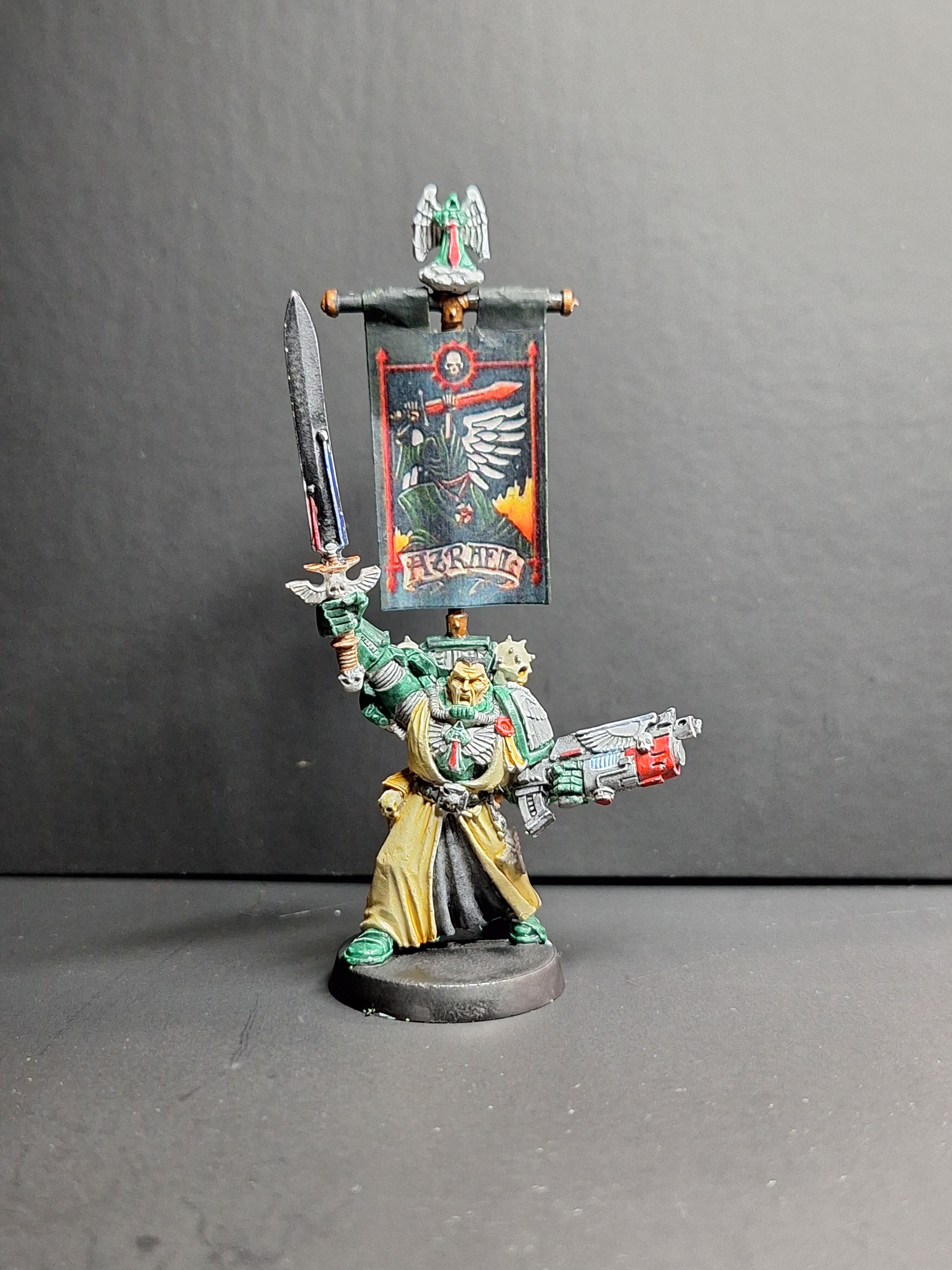 Azrael, Chapter, Dark Angels, Master, Space, Space Marines, Warhammer 40,000, Warhammer Fantasy