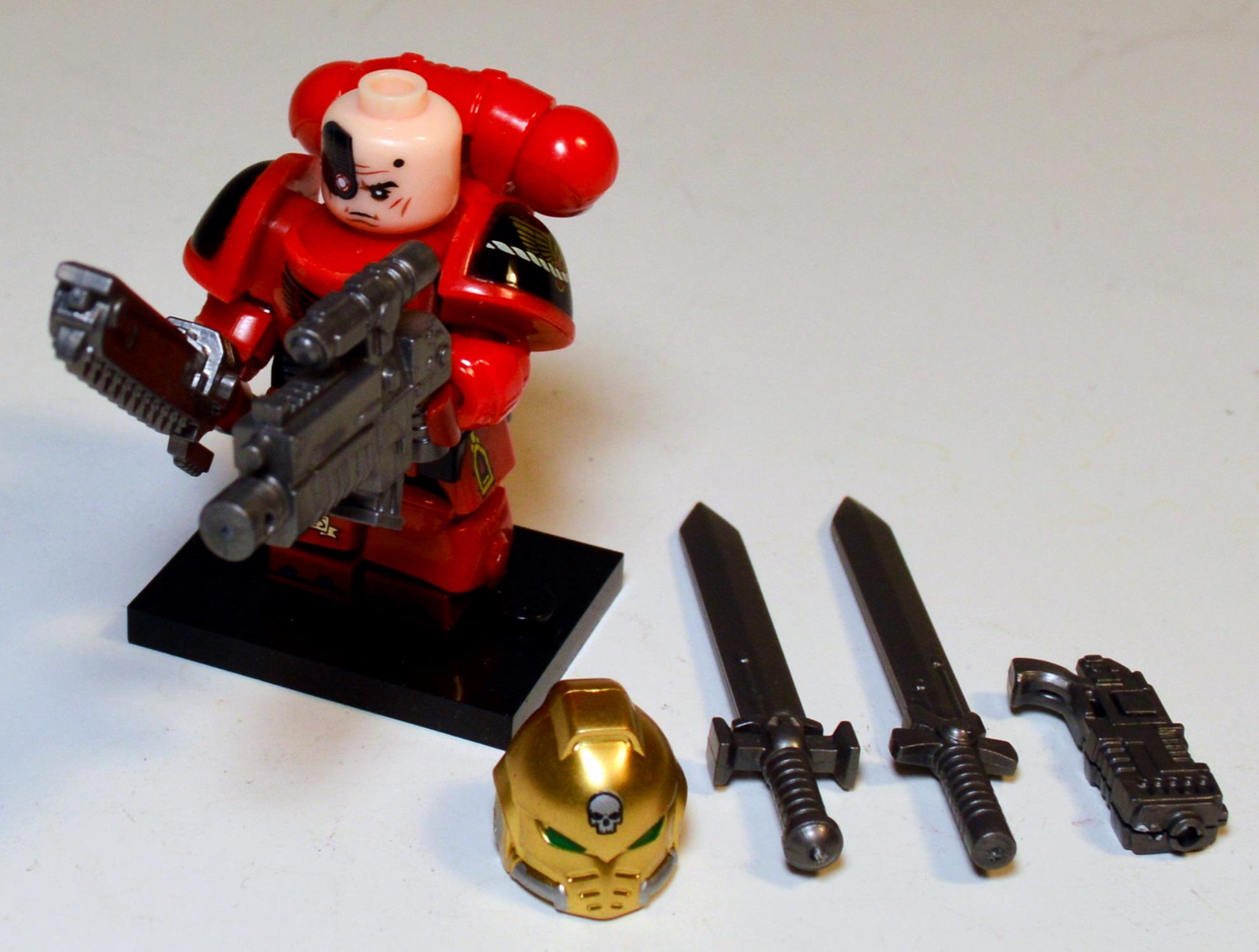 Astartes, Blood Angels, Lego, Space Marines