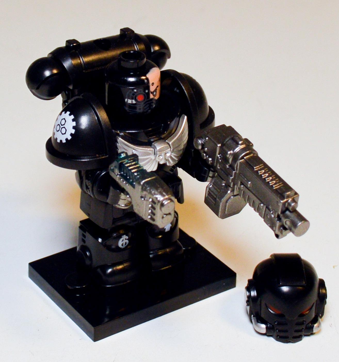 Astartes, Iron Hands, Lego, Space Marines