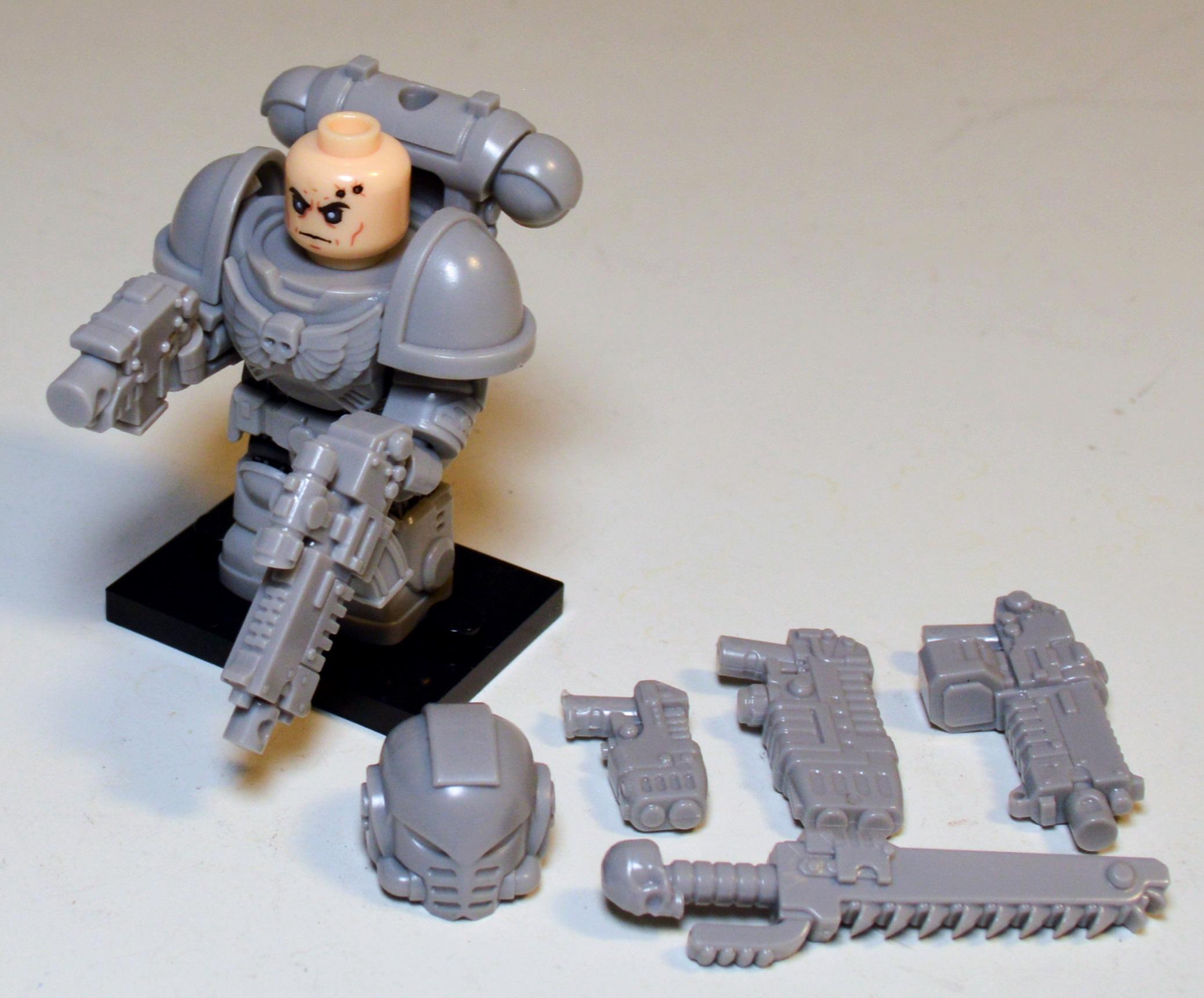 Astartes, Knights Errant, Lego, Space Marines