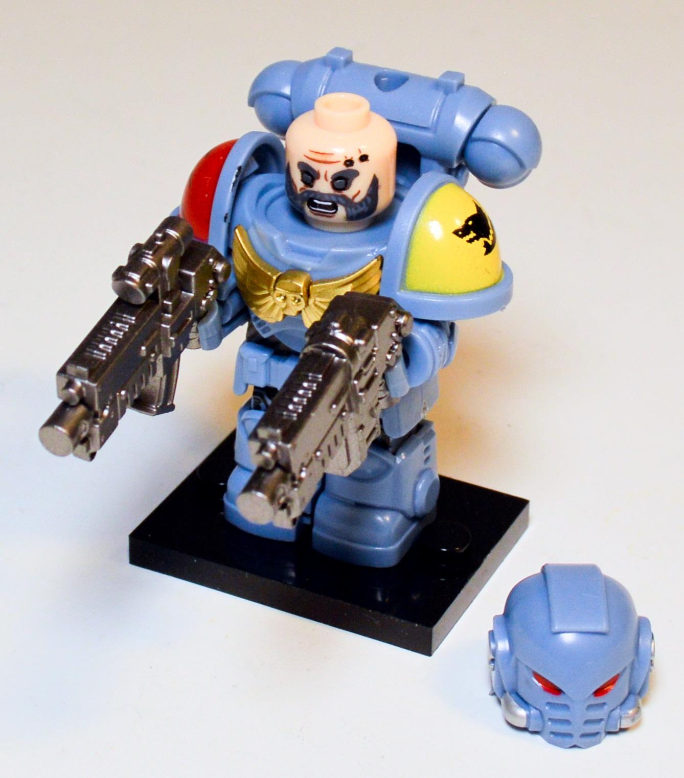 Astartes, Lego, Space Marines, Space Wolves