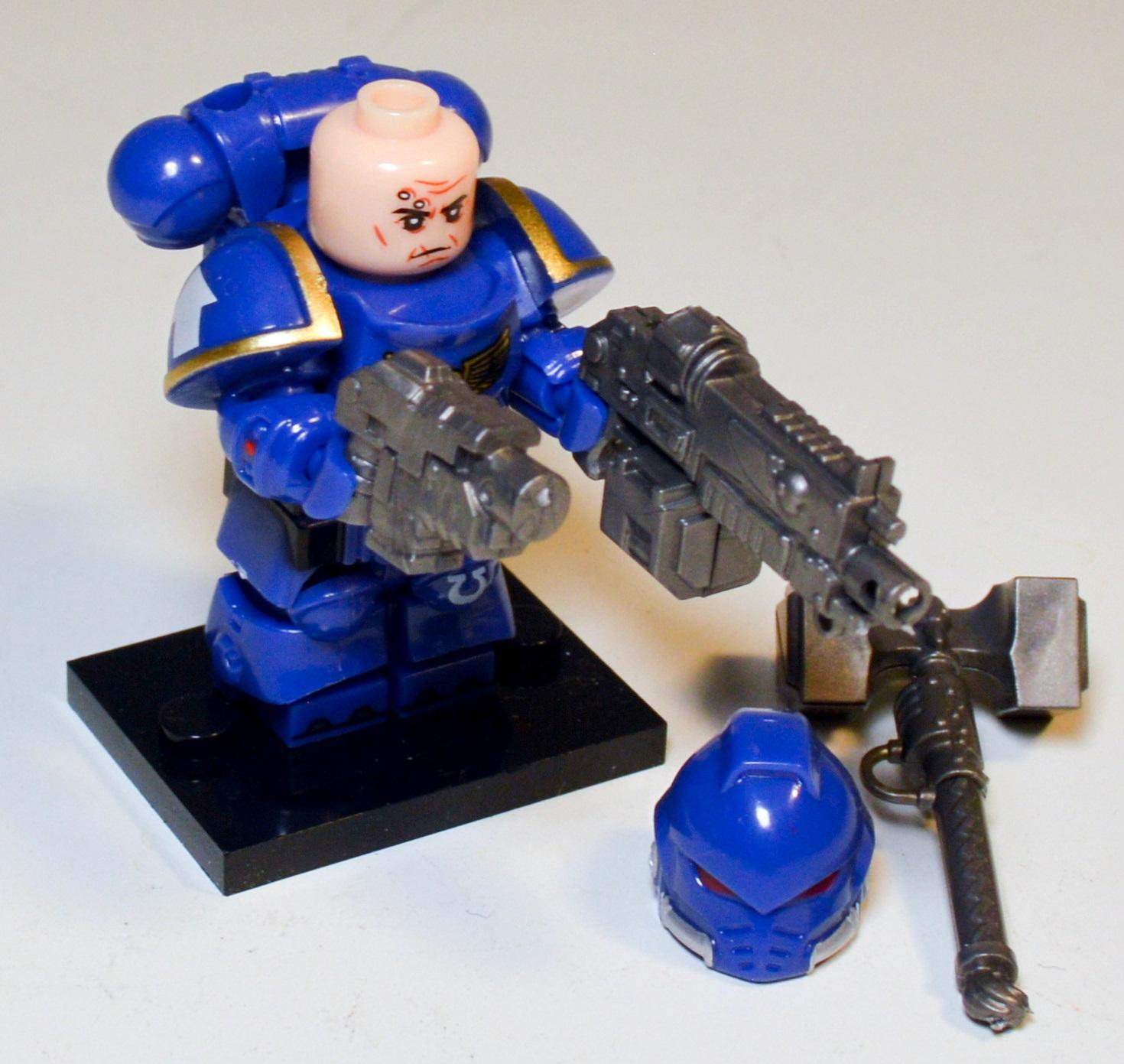 Astartes, Lego, Space Marines, Ultramarines