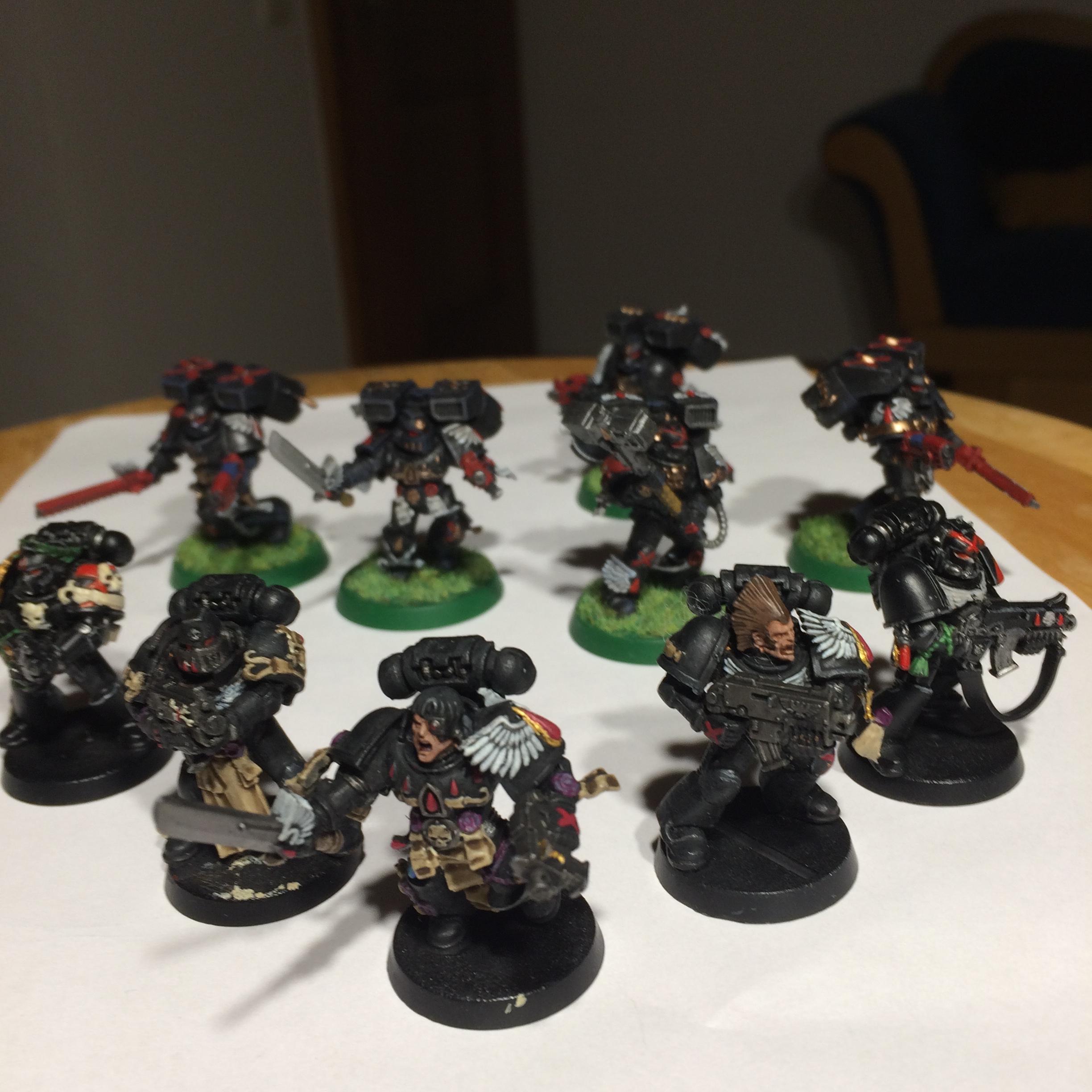Angel, Blood, Blood Angels, Companie, Conversion, Death, Dreadnought, Old, Rogue, Trader