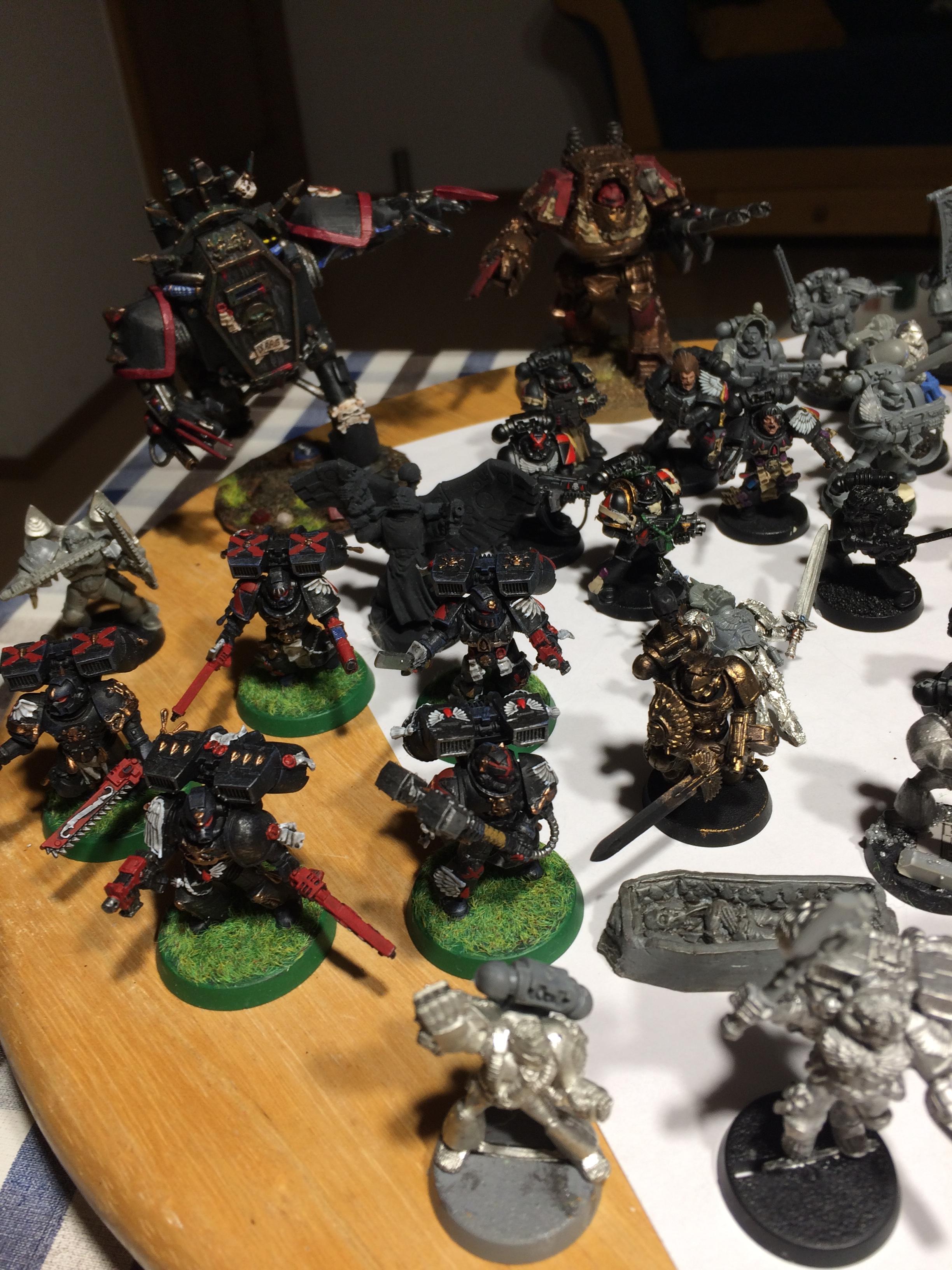 Angel, Blood, Blood Angels, Companie, Conversion, Death, Dreadnought, Old, Rogue, Trader