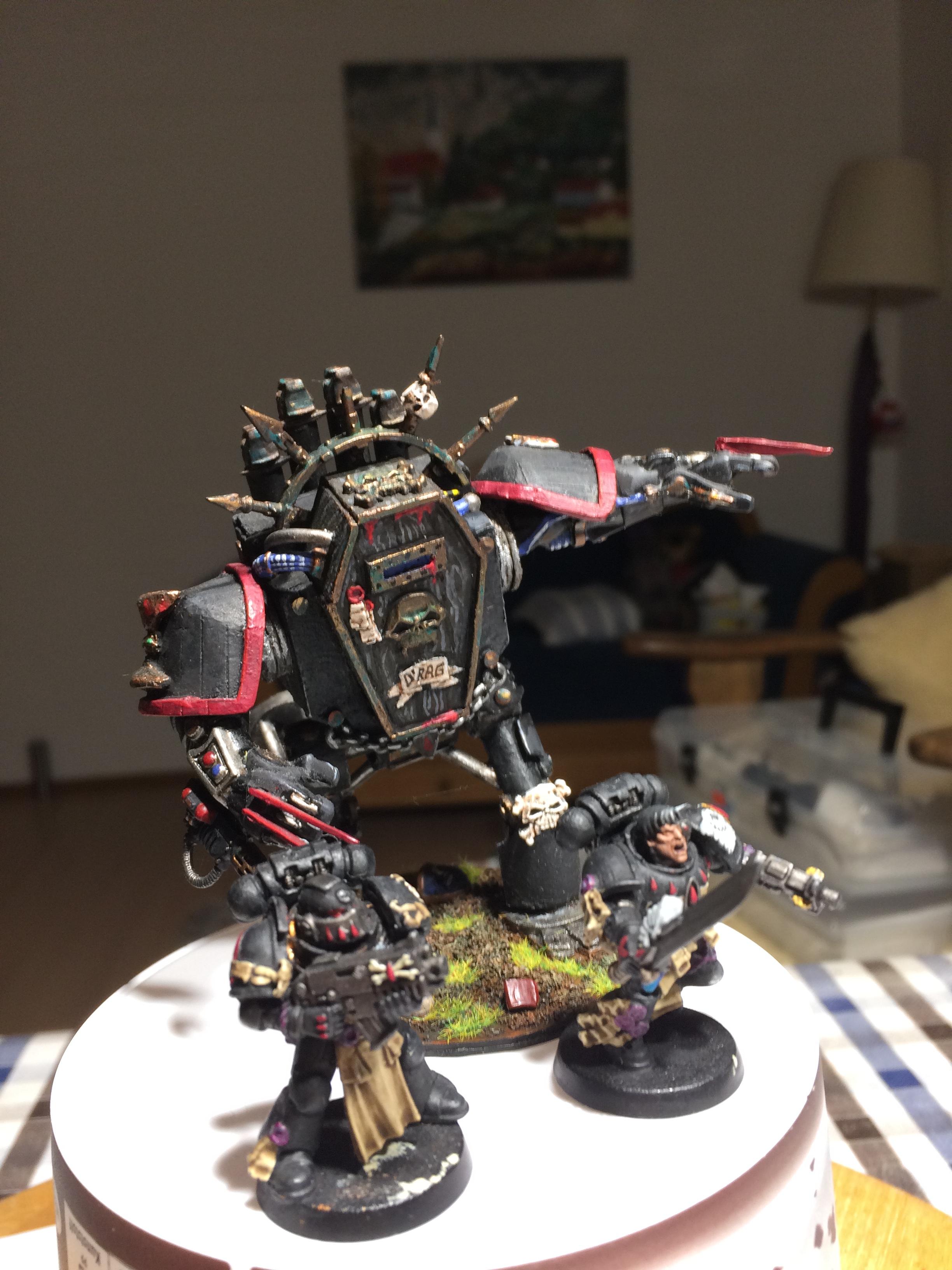 Blood Angels, Conversion, Dreadnought, Space Marines