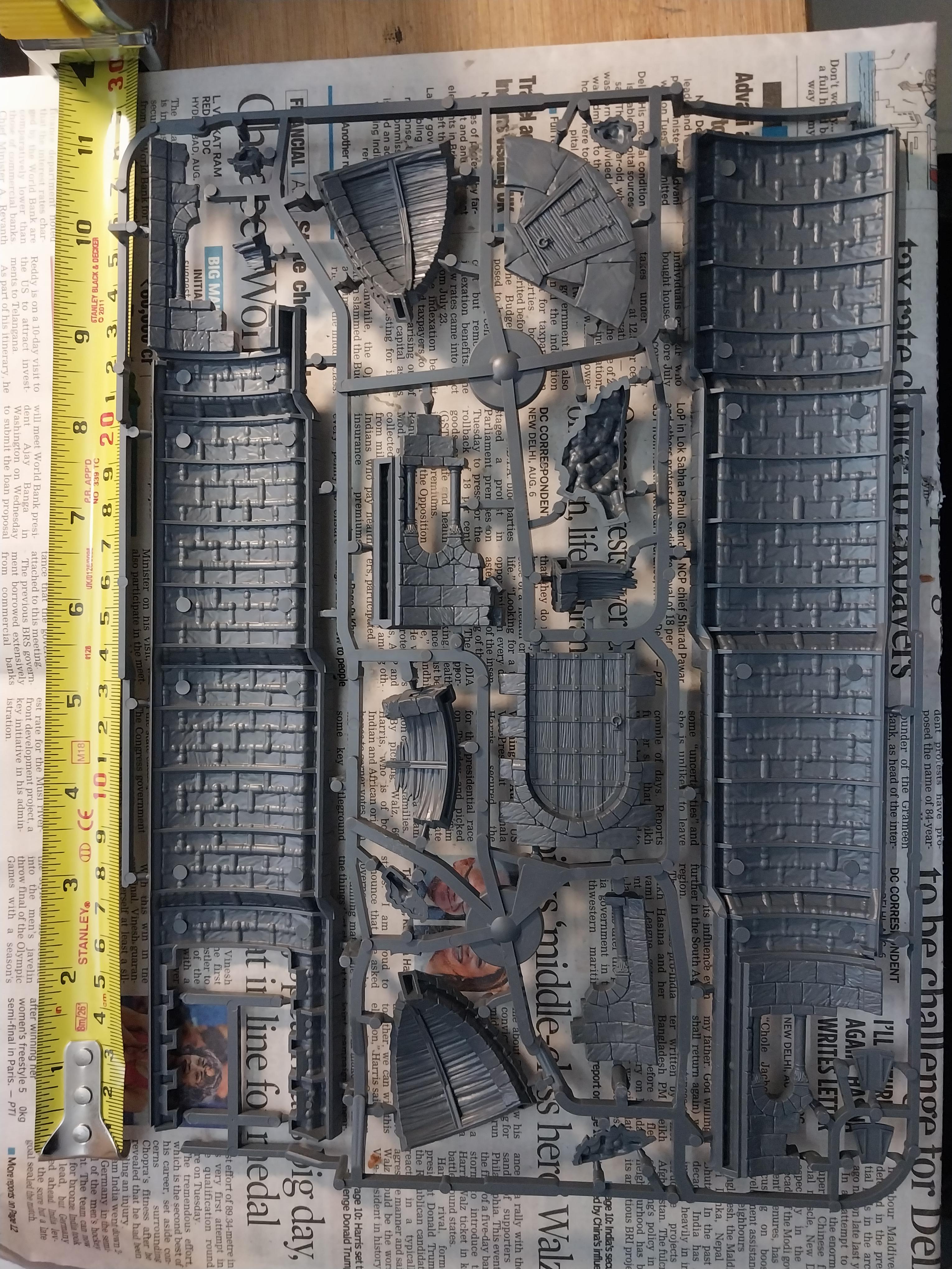 Astropath, Gondor Tower, Sprue, Terrain, Tower, Warhammer 40,000