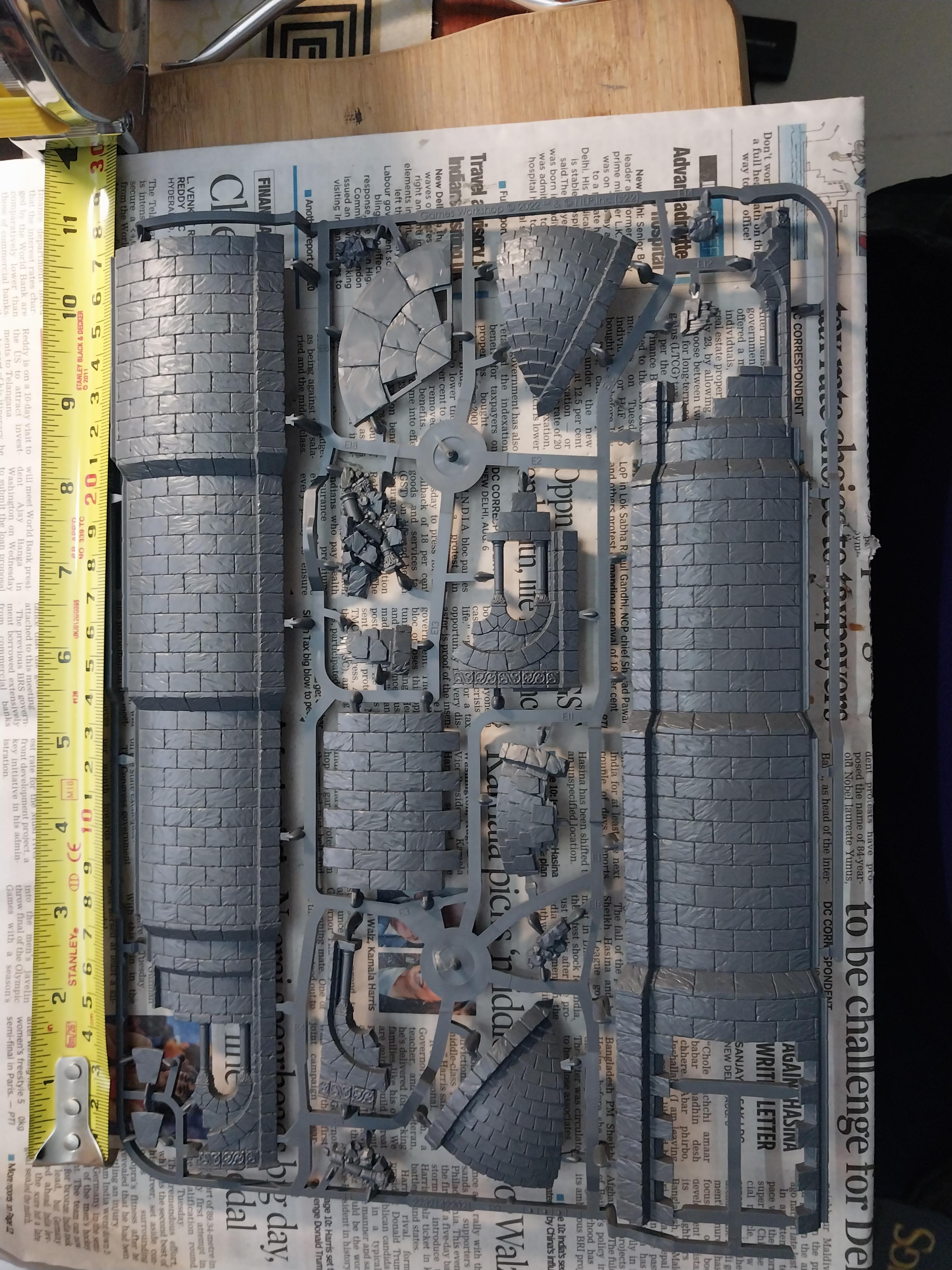 Astropath, Gondor Tower, Sprue, Terrain, Tower, Warhammer 40,000