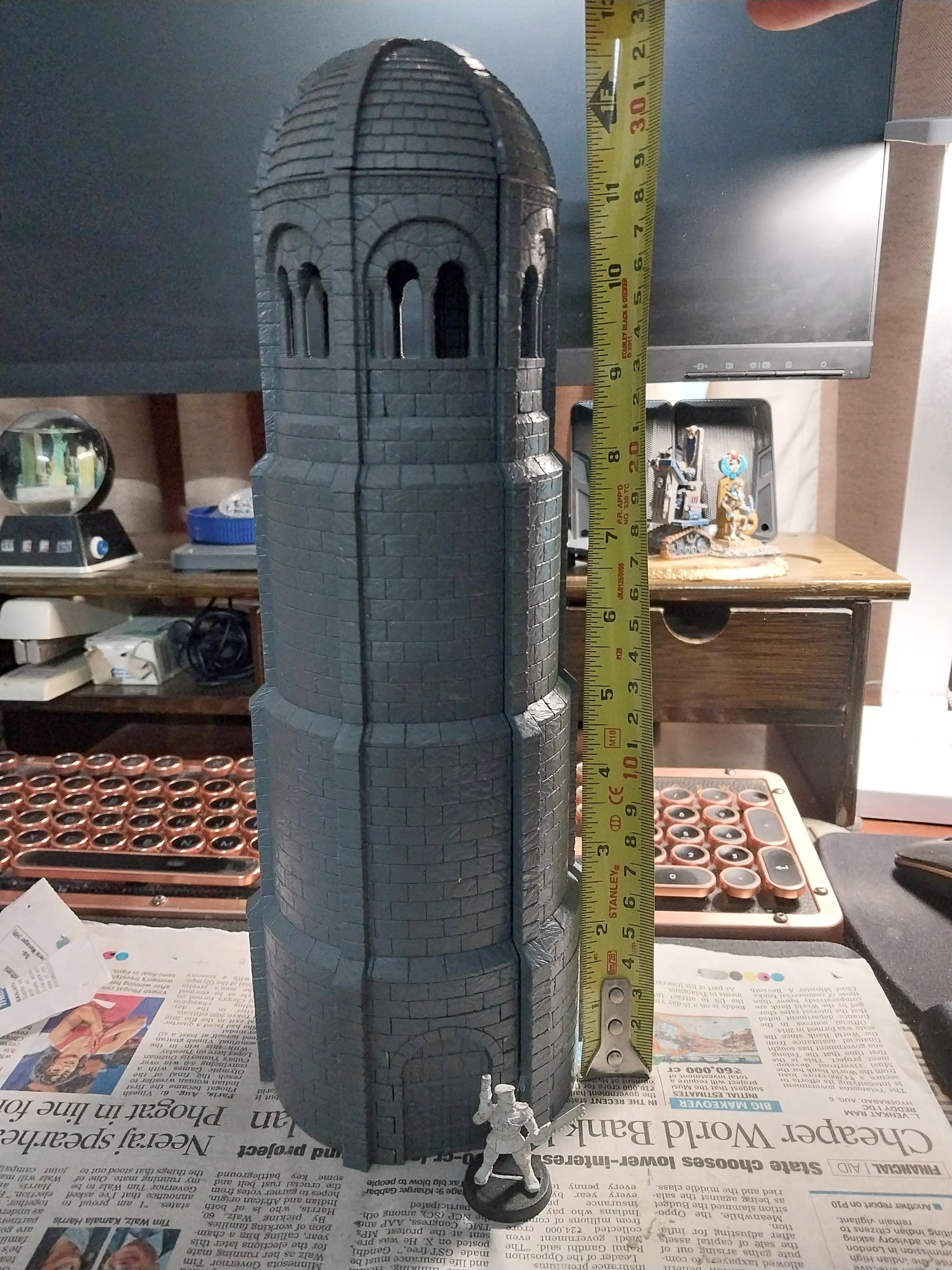 Astropath, Gondor Tower, Height, Scale, Terrain, Tower, Warhammer 40,000