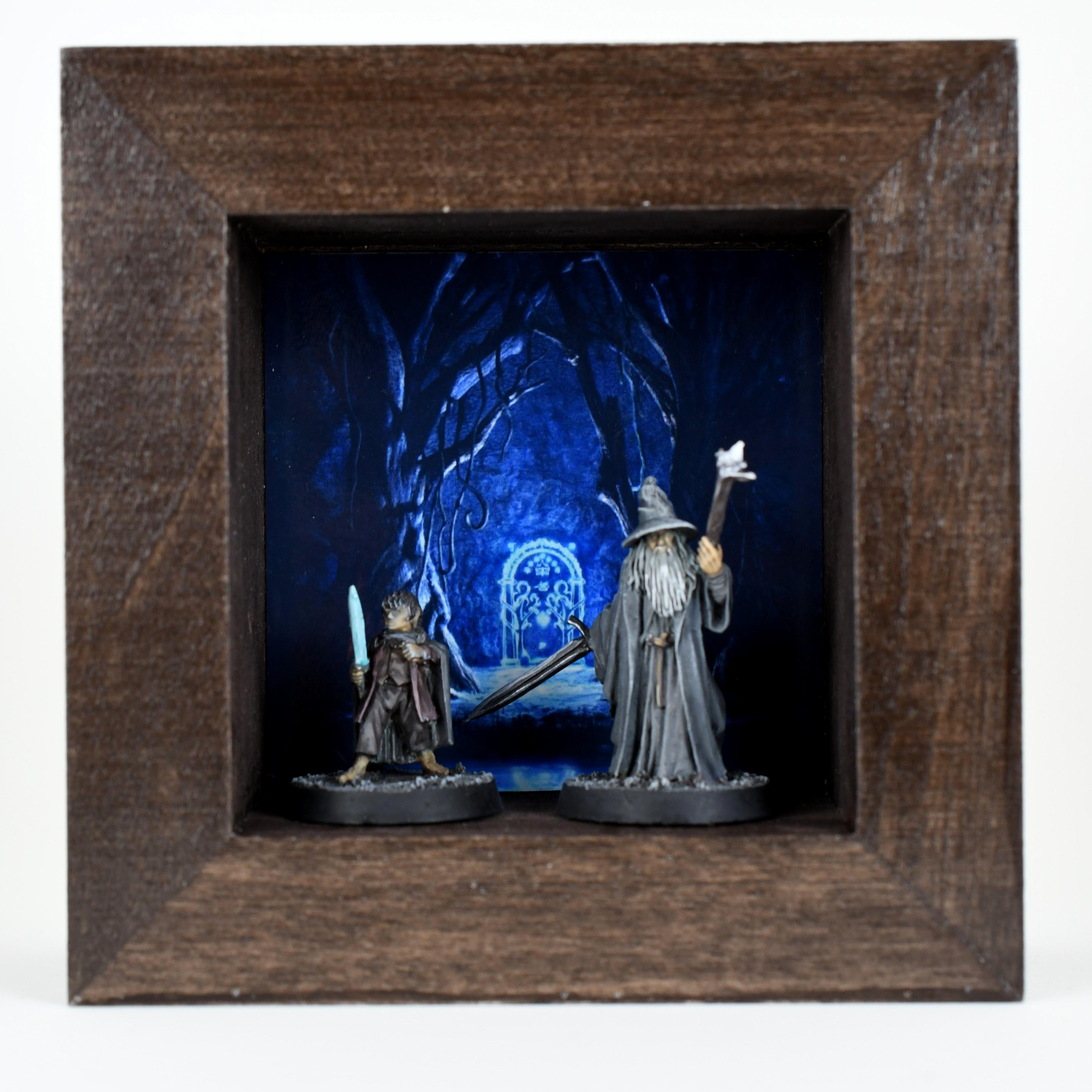 Diorama, Gandalf The Grey, Lord Of The Rings