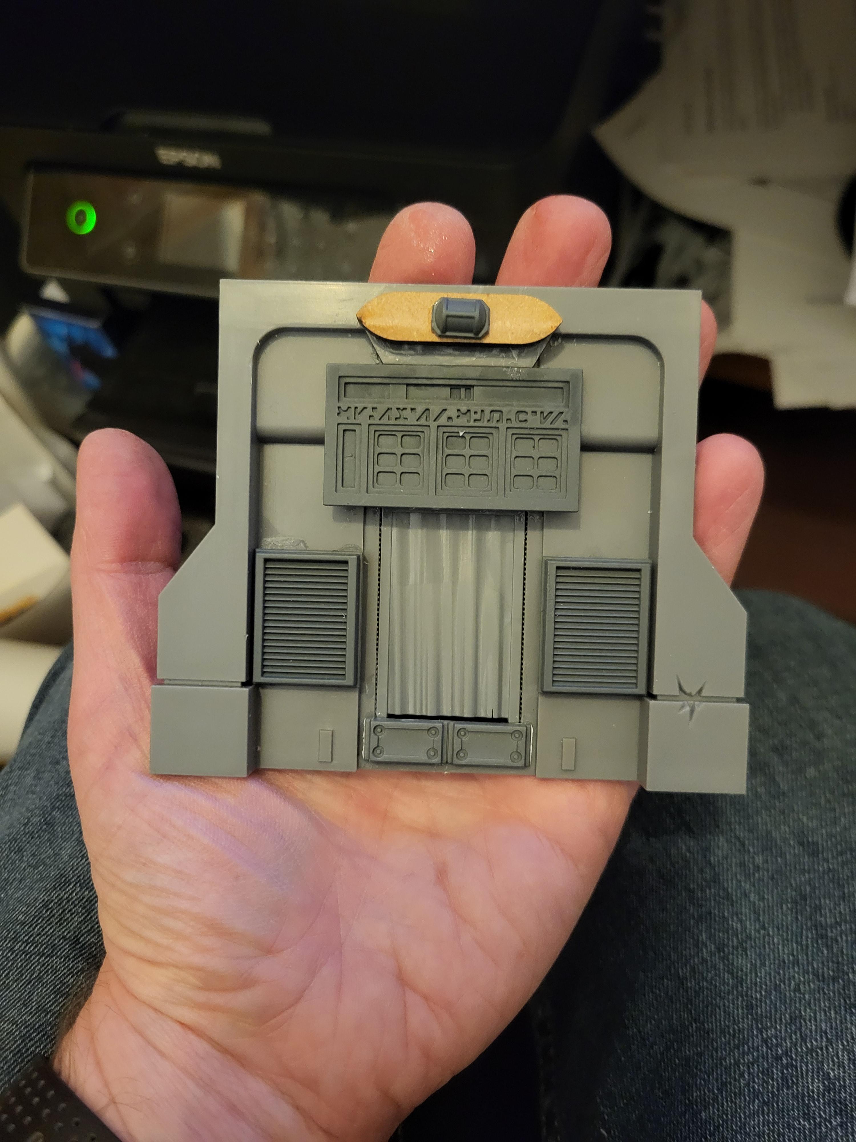 Buildings, Terrain, New front door