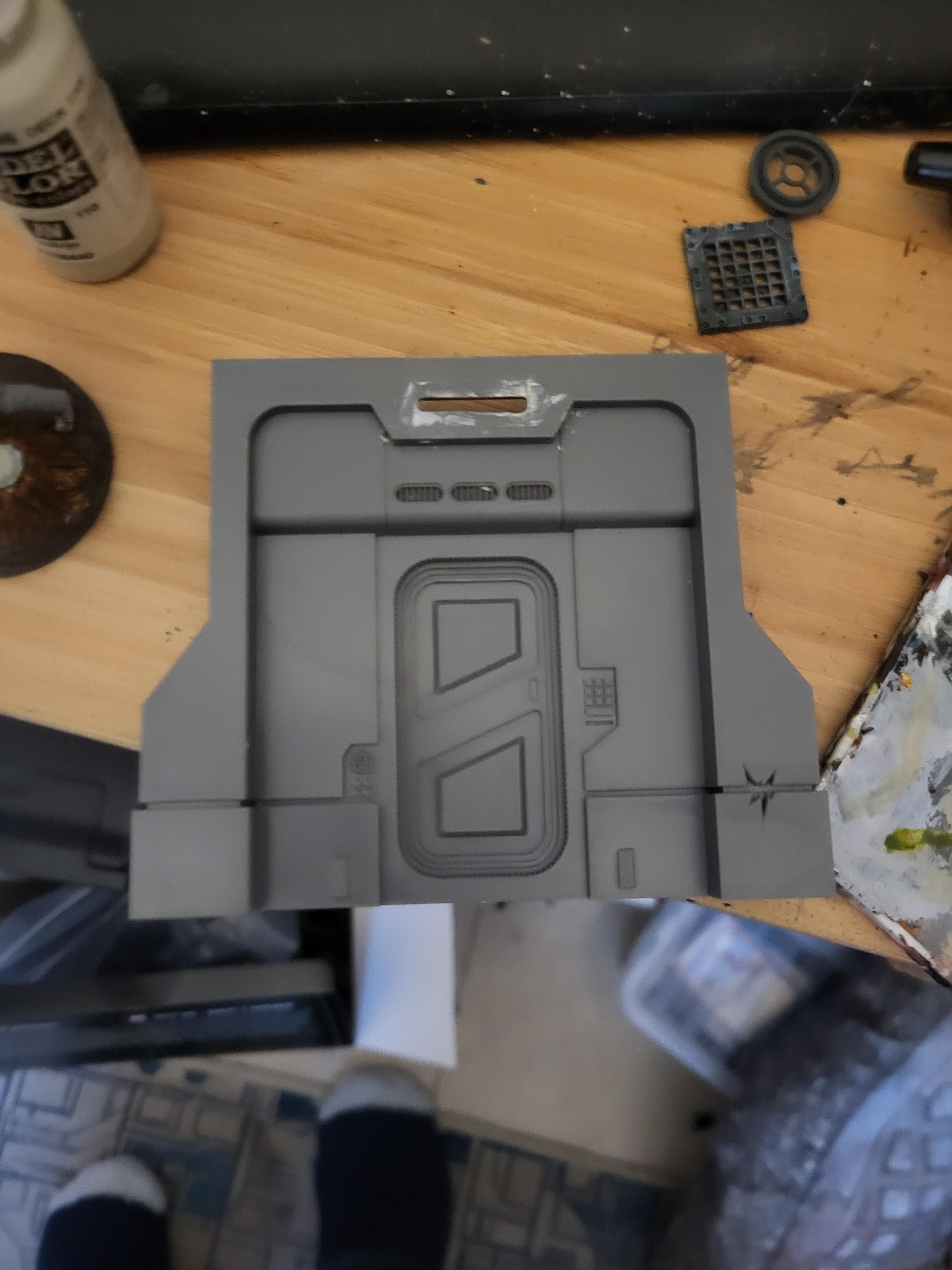 Buildings, Terrain, Original front door