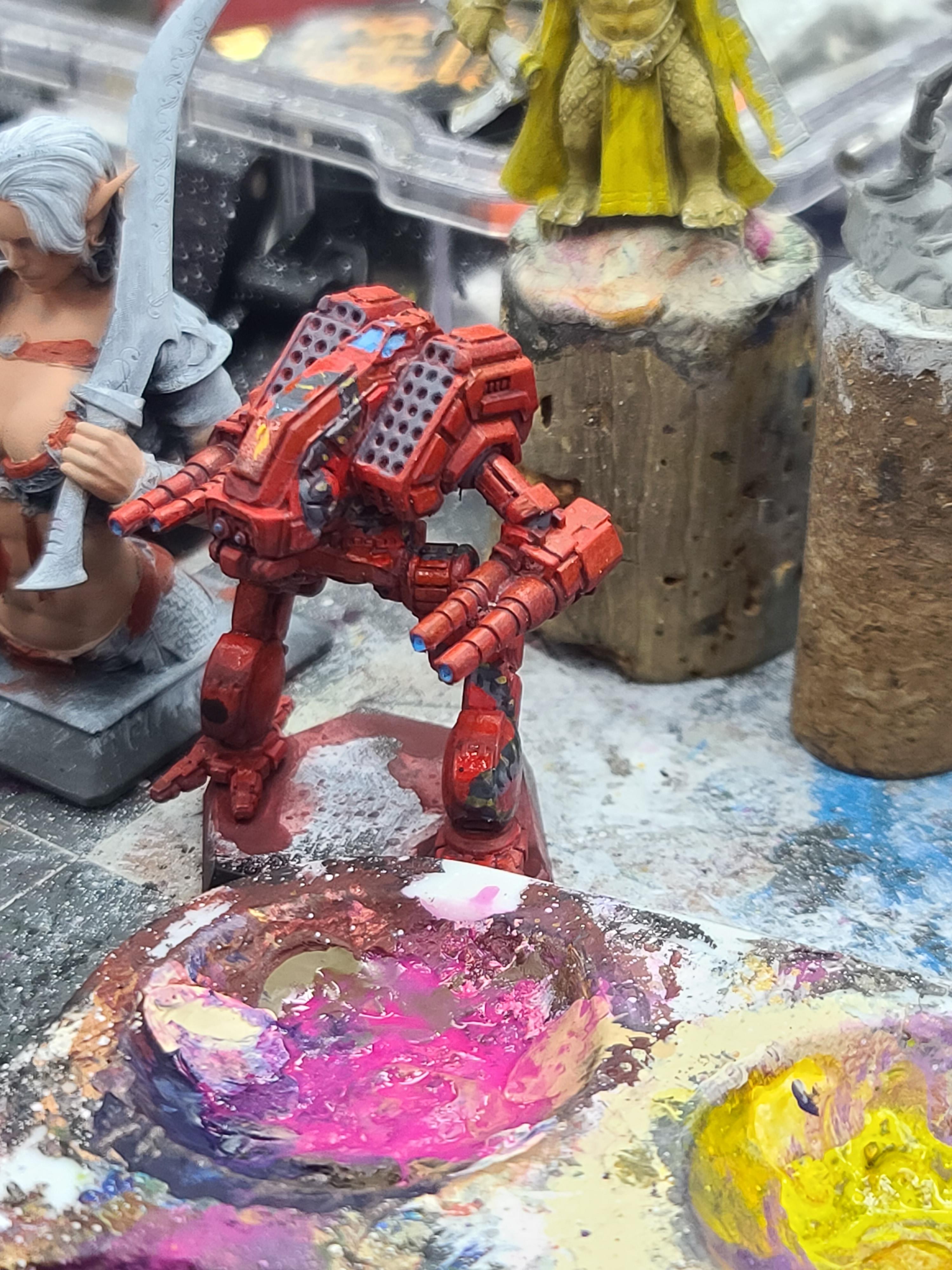 Battlemech, Battletech, Catalyst Game Labs, Draconis Combine, Freehand, Mad Dog, Mech