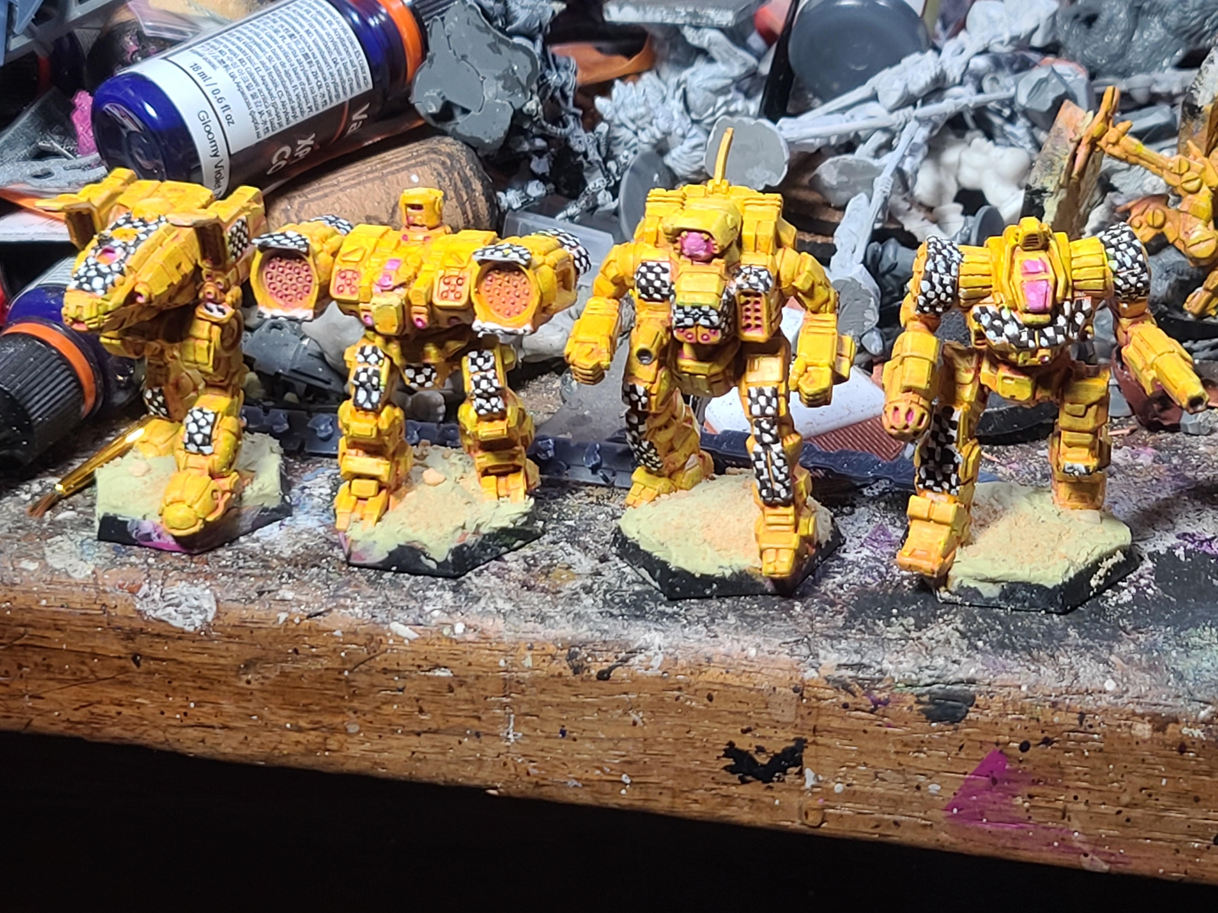 Assault Mechs, Battletech, Catalyst Game Labs, Checkers, Cyclops, Longbow, Mech, Stalker, Thumpers, Zeus