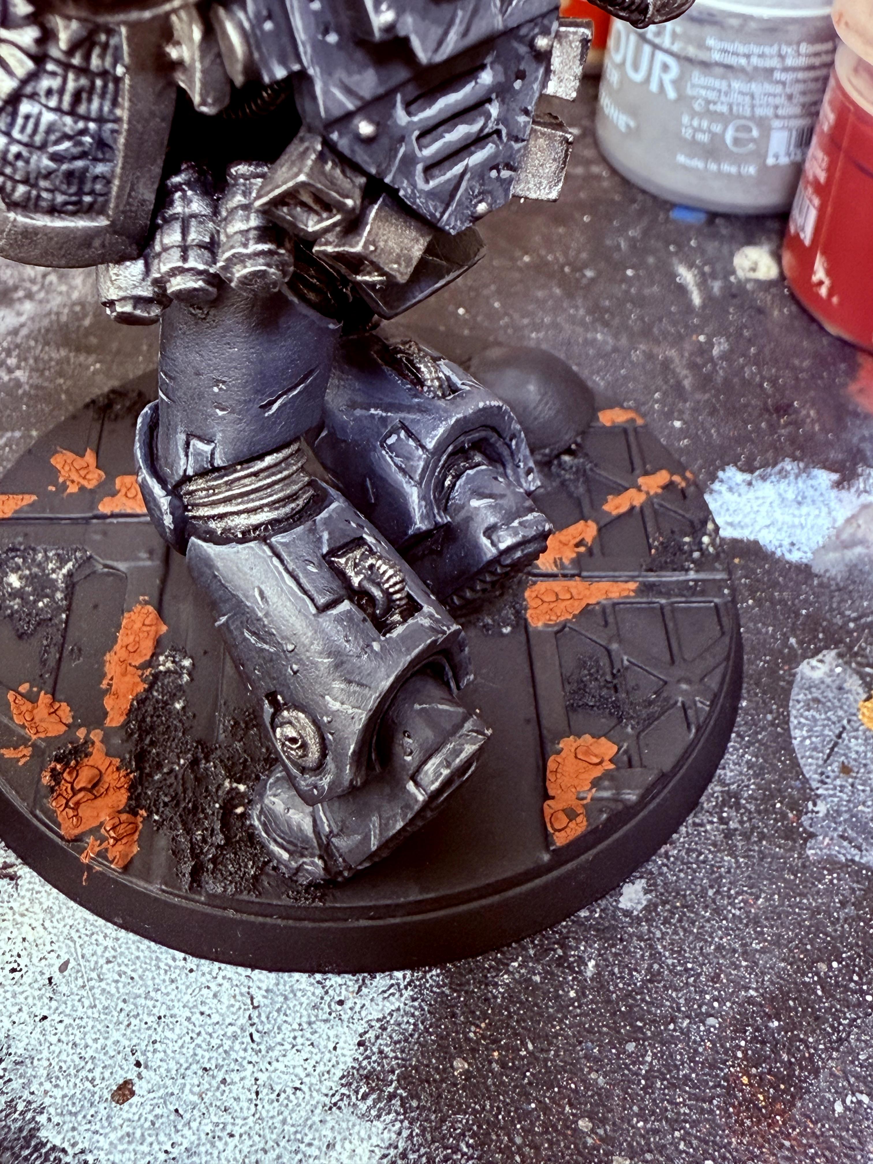 54mm, Artemis, Chipping, Damage, Inquisitor, Space Marines