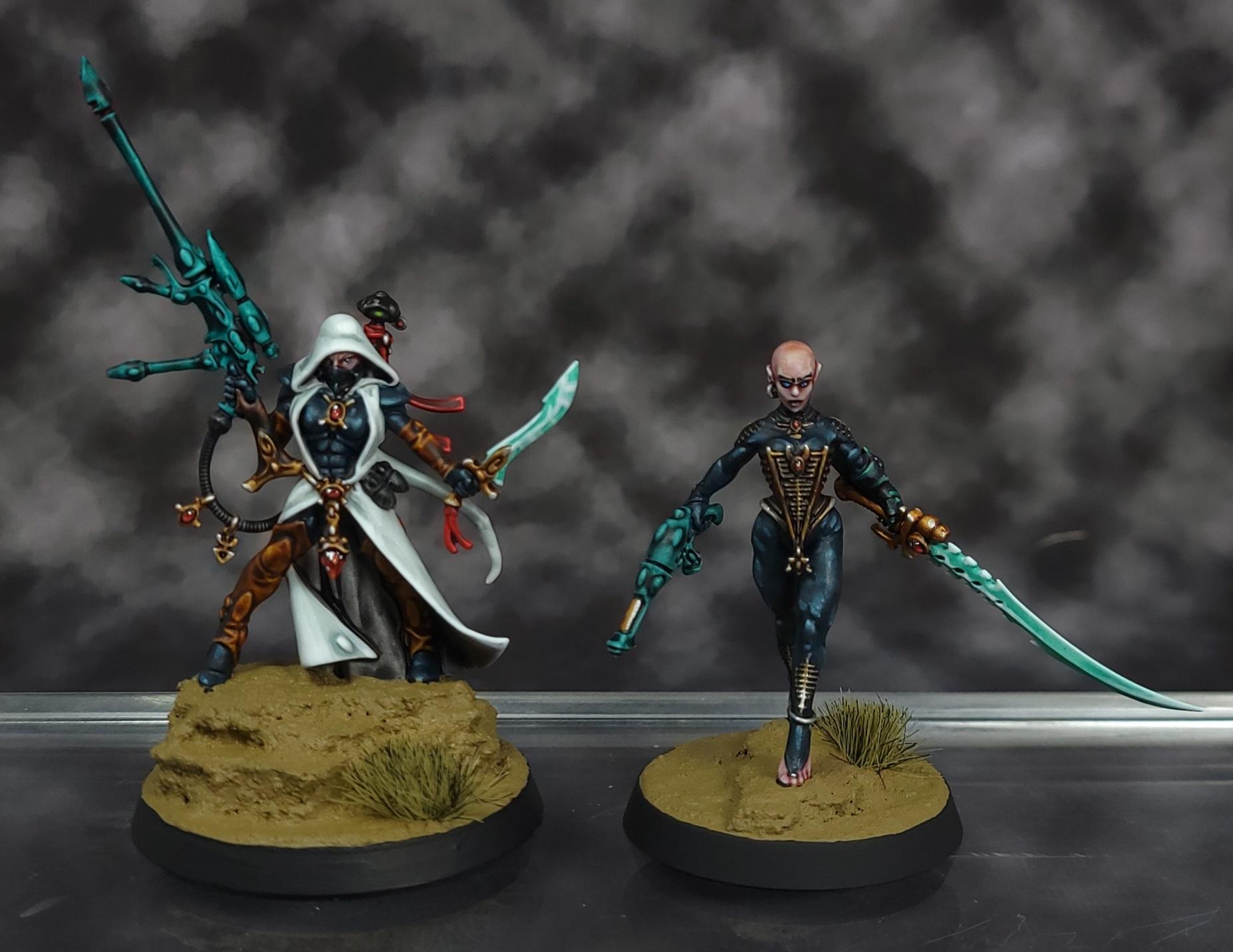 Eldar, Female, Snipers, Warhammer 40,000