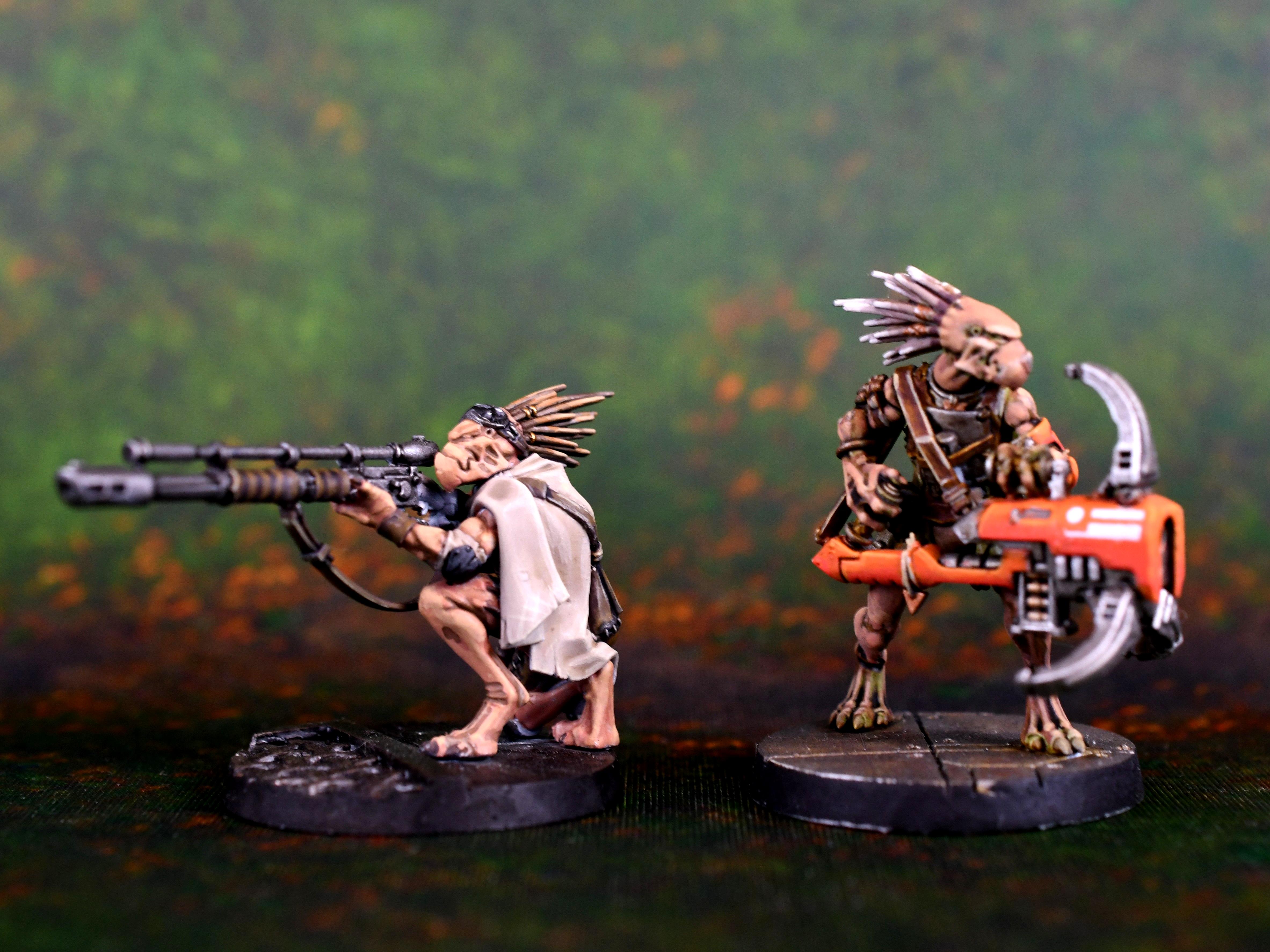 Kroot, Tau Empire, Kroot Long-Sight and Arbalist
