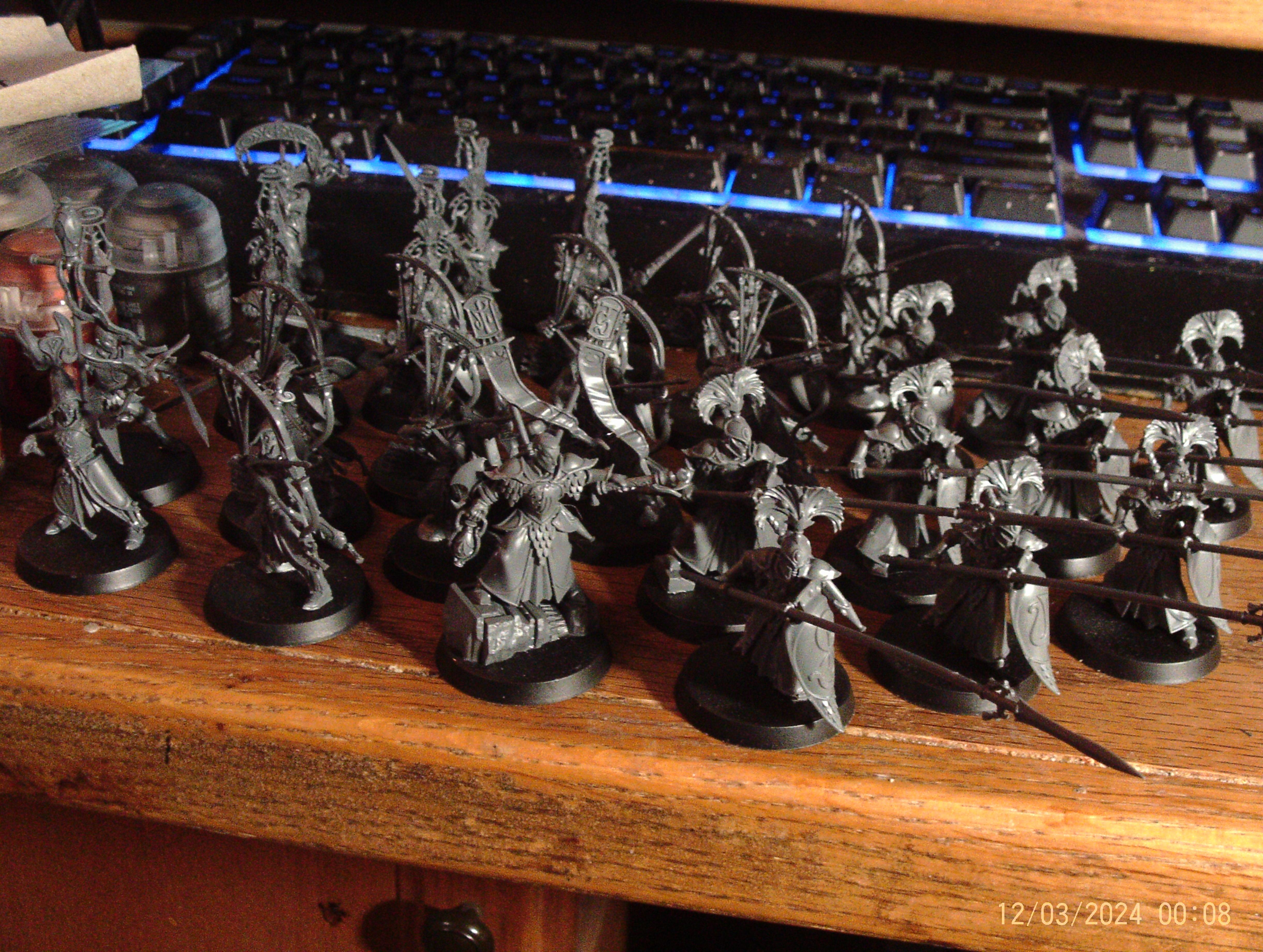 Lumineth Spearhead assembled