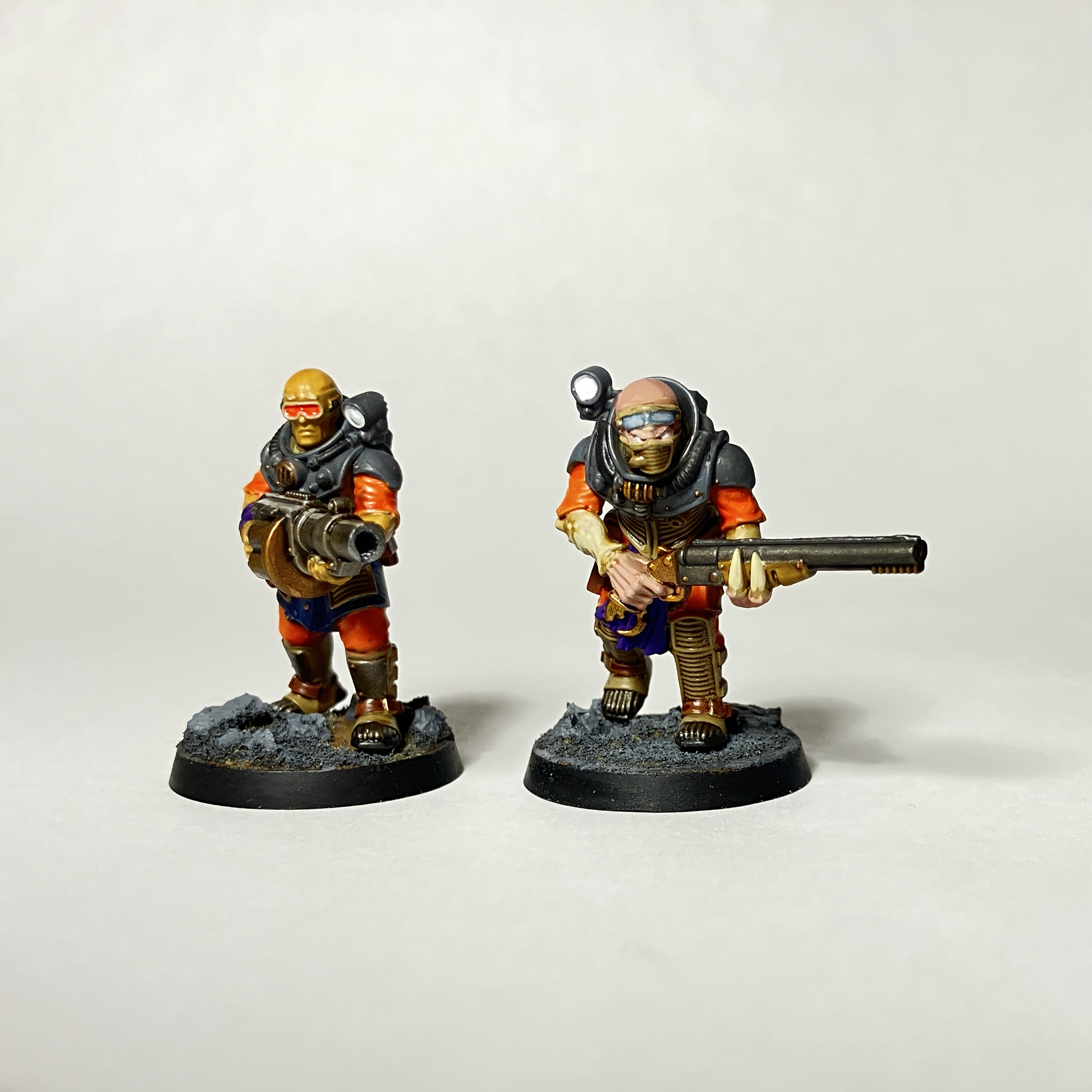 Genestealer Cults, Grenade Launcher, Neophyte Hybrids, Shotgun, Warhammer 40,000