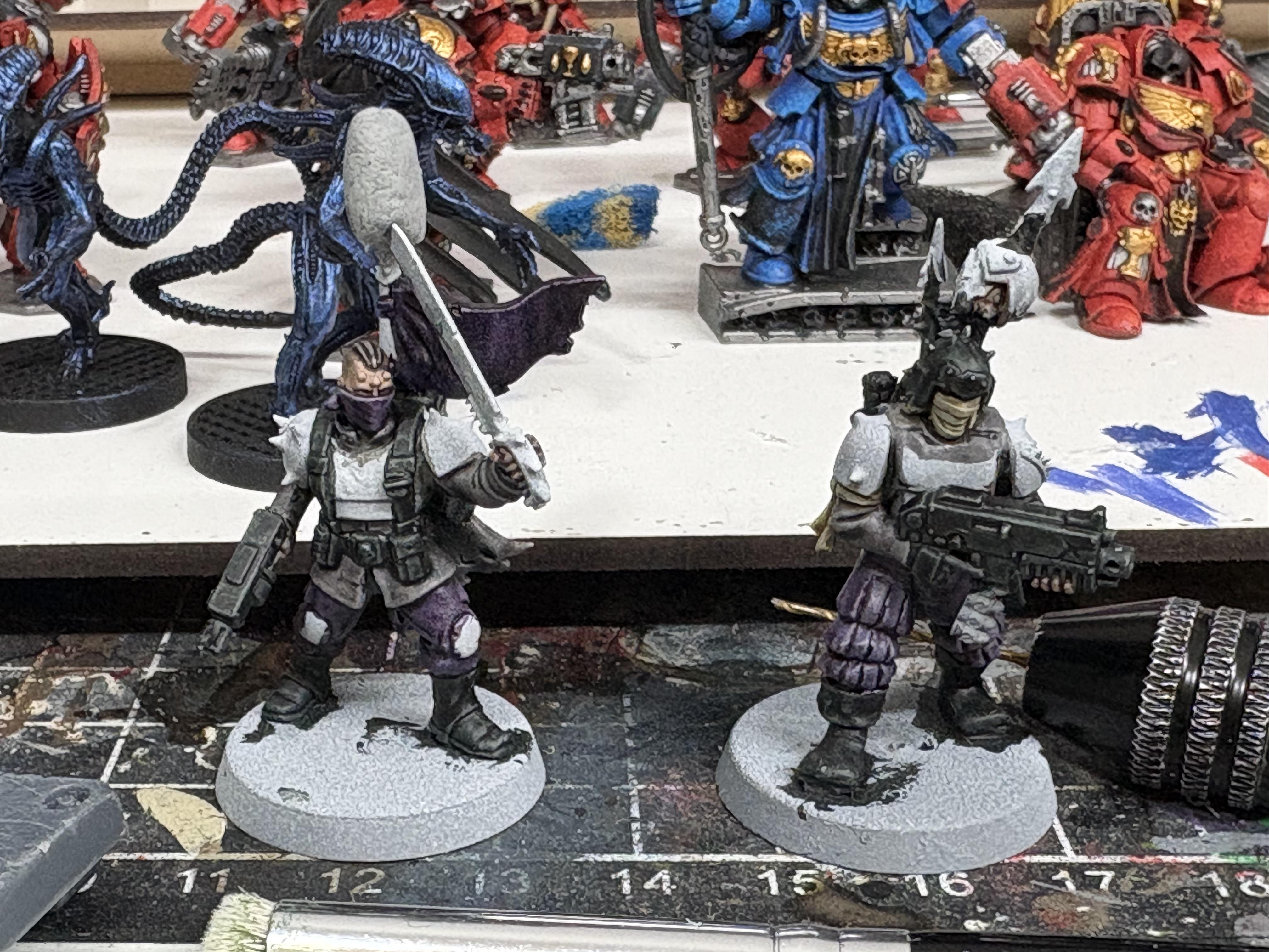 Blooded, Chaos, Traitor Guard, Warhammer 40,000, Work In Progress