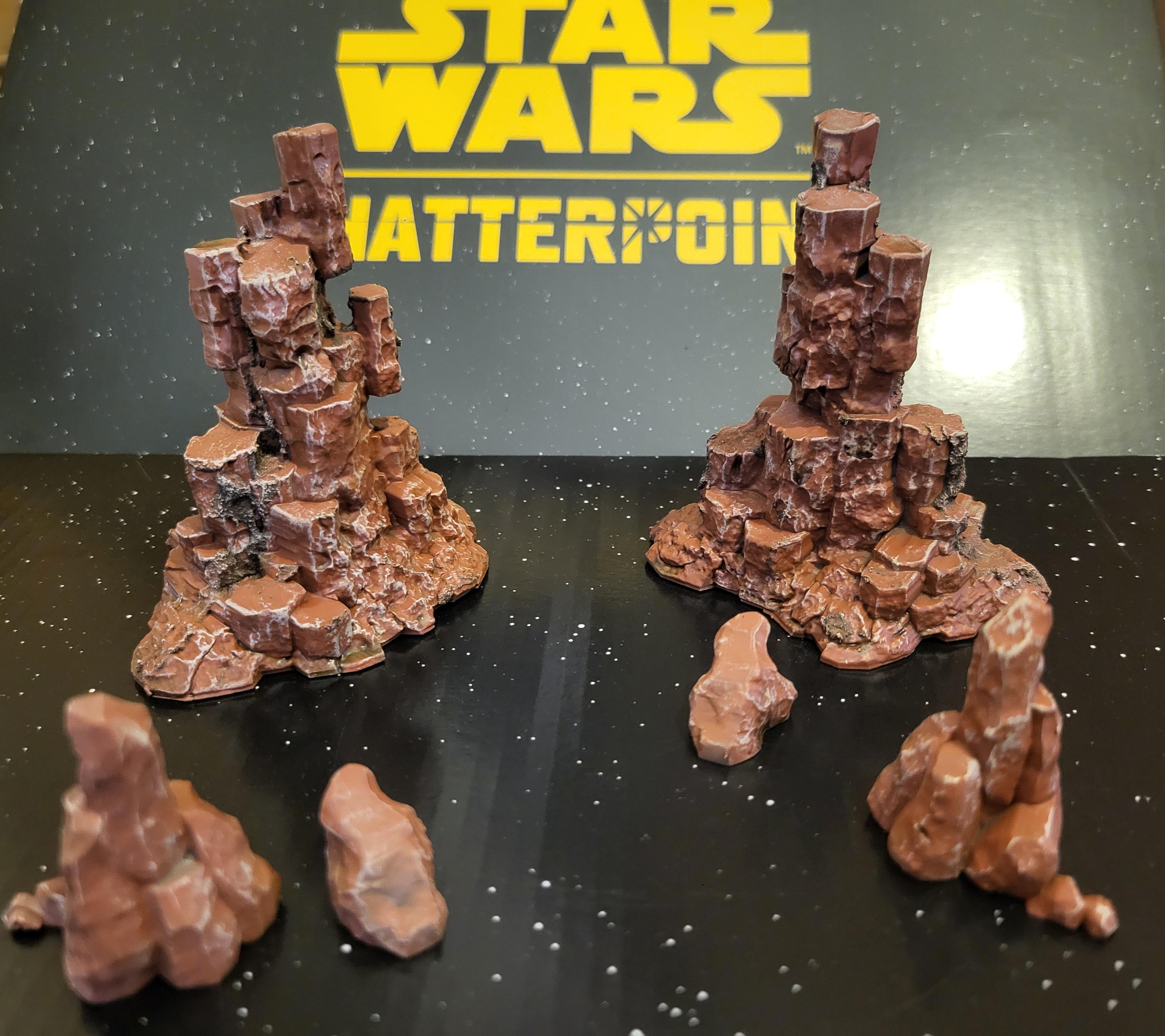 Terrain, Rock formations