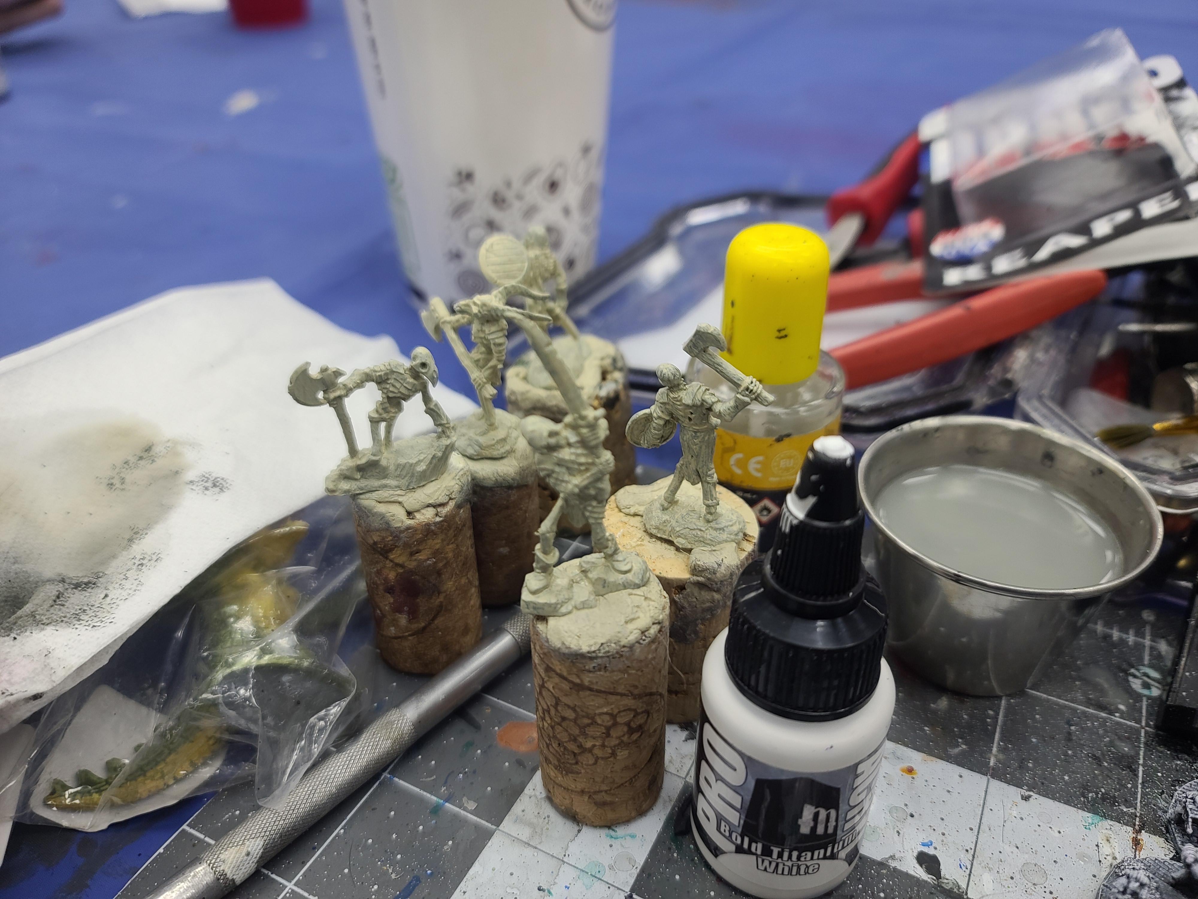 Armored, Bones Usa, Julie Guthrie Sculpt, Reaper Miniatures, Skeletons, Undead