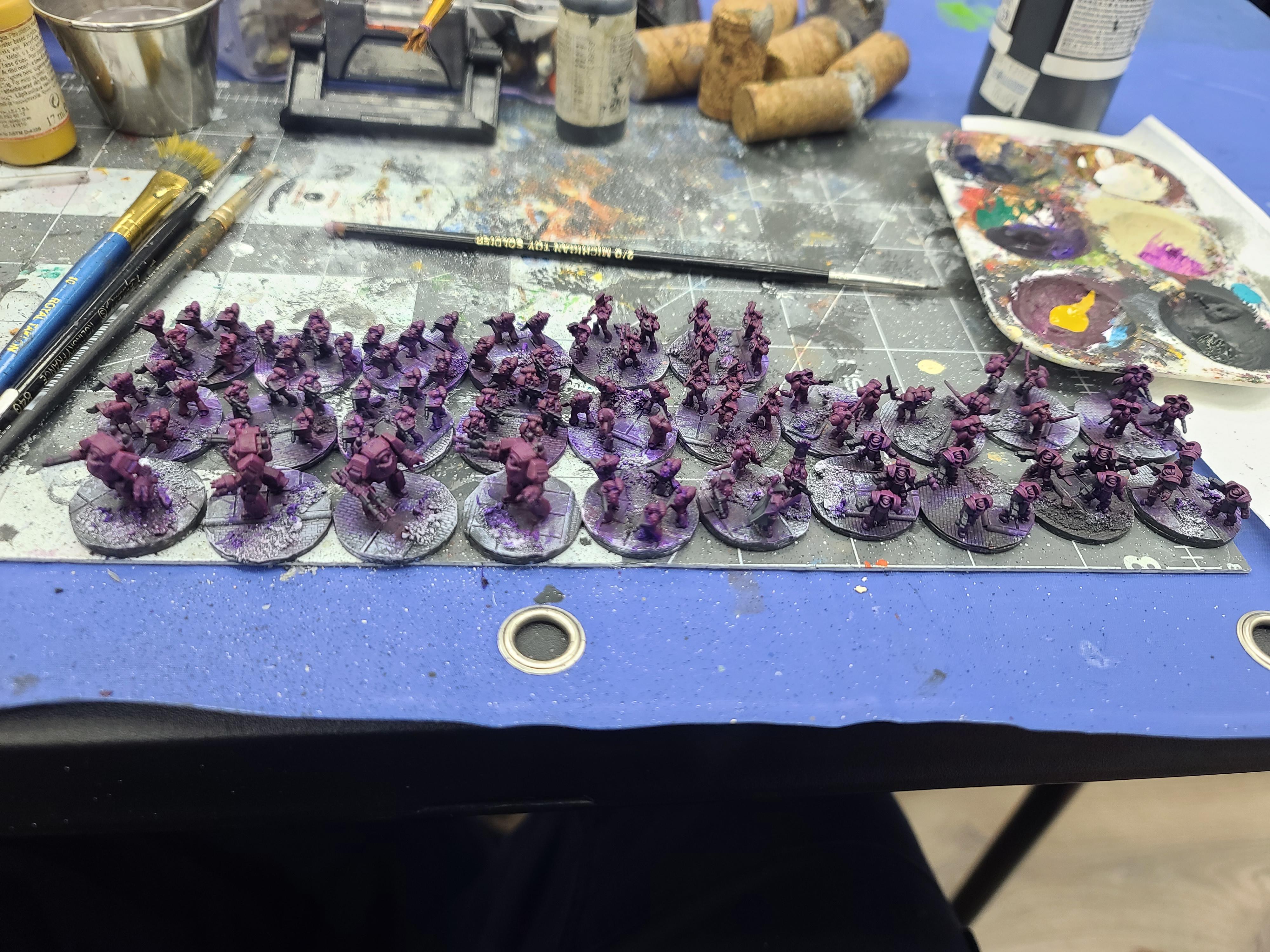 8mm, Emperor's Children, Games Workshop, Infantry, Legions Imperialis, Space Marines