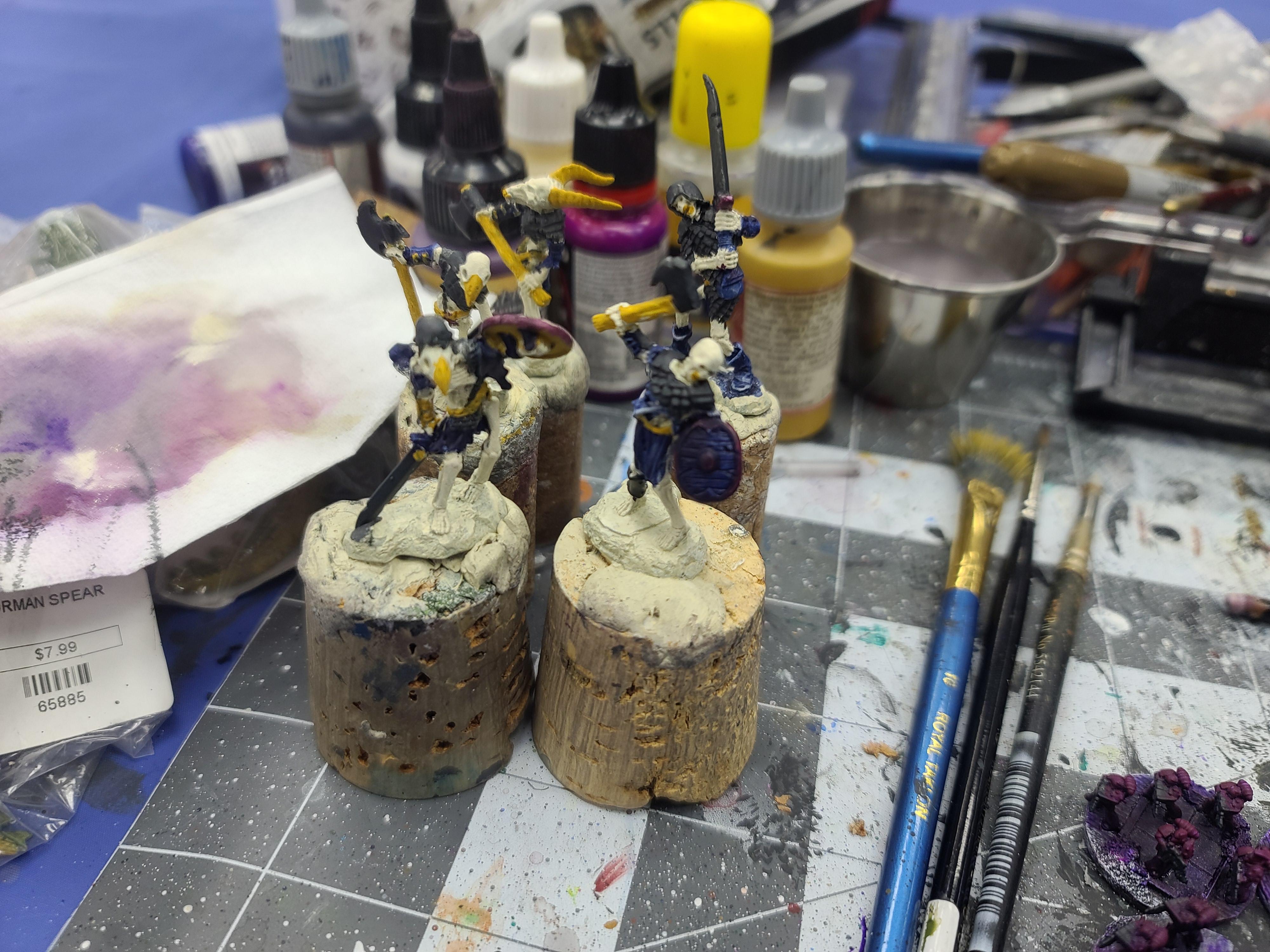 Armored, Bones Usa, Julie Guthrie Sculpt, Reaper Miniatures, Skeletons, Undead