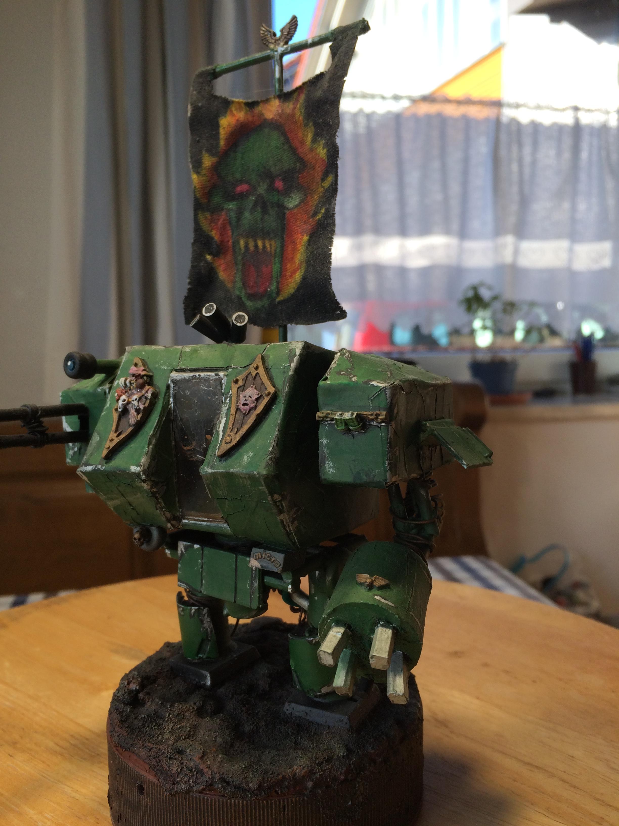Dreadnought, Paper, Salamander, Scratch Build