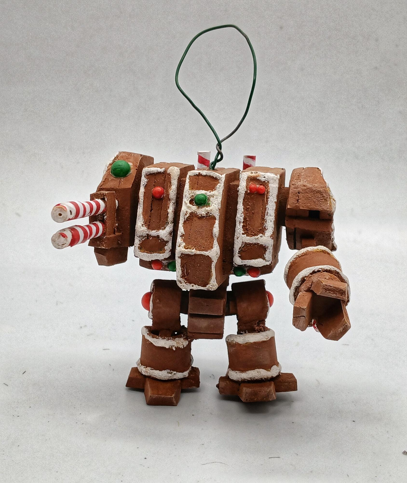 Christmas, Dreadnought, Gingerbread, Joke, Ornament, Scratch Build