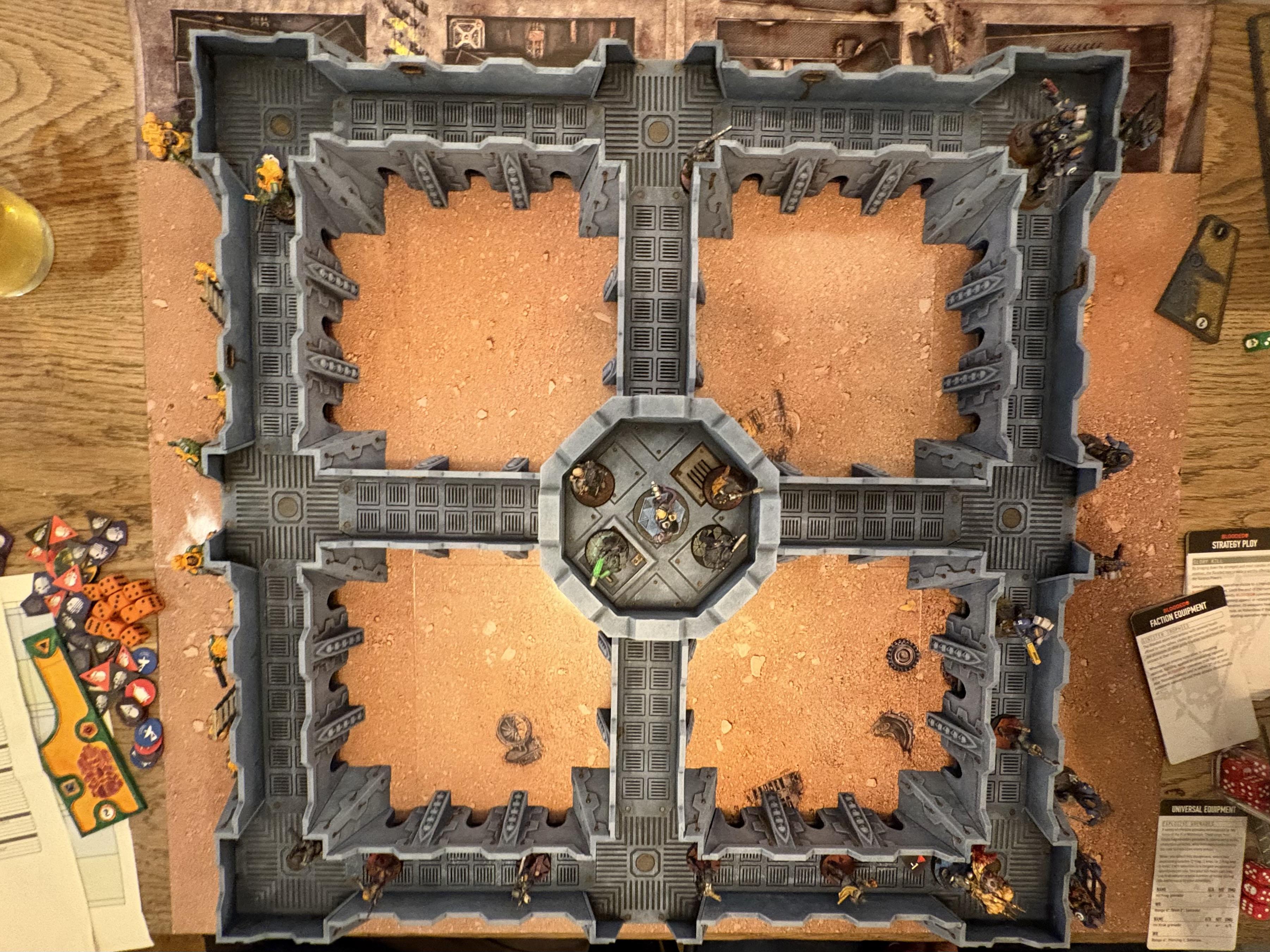 Assault the Fortress: Blooded vs Squats vs Scouts