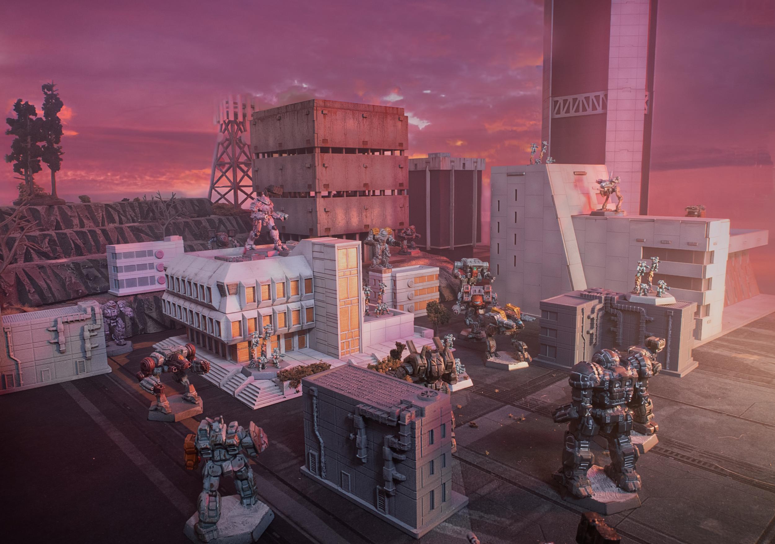 6mm, Alpha Strike, Battletech, Battletech Alpha Strike, Brutal Cities, Epic Scale, Terrain