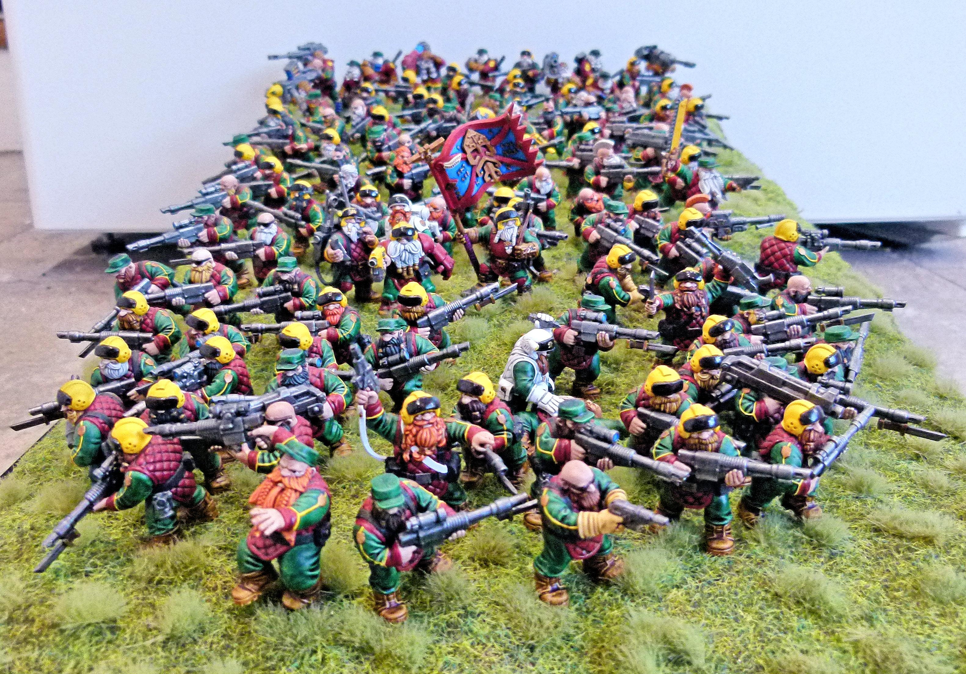 3d Print, Army, Diorama, Squats