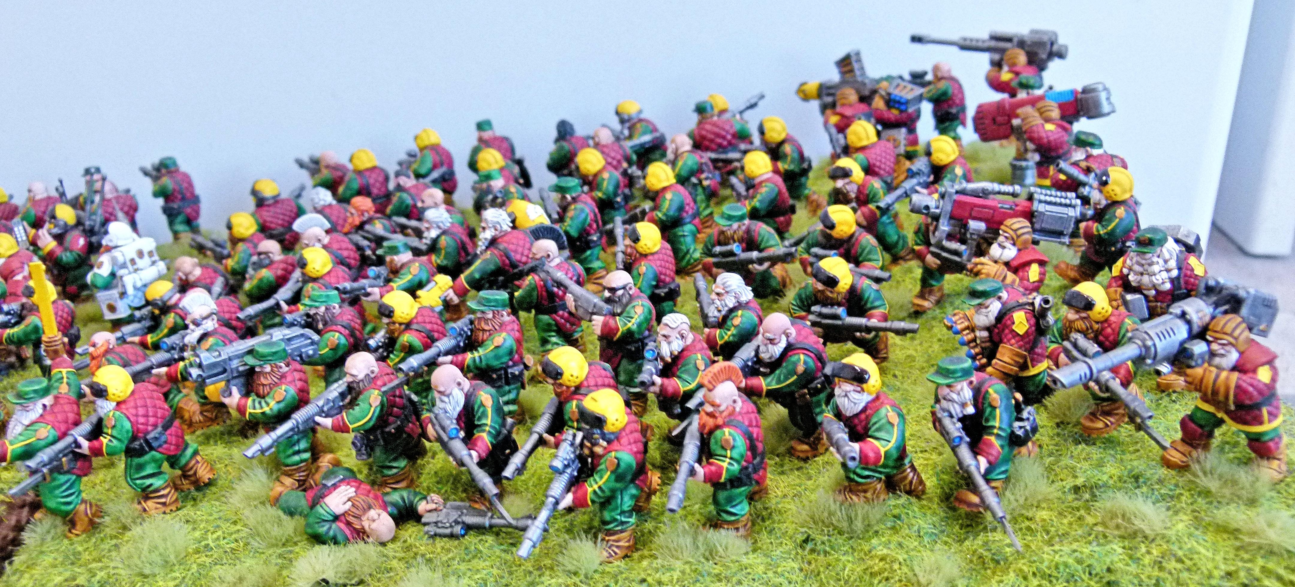 WD 111 Space Dwarf Diorama Left Side Closer