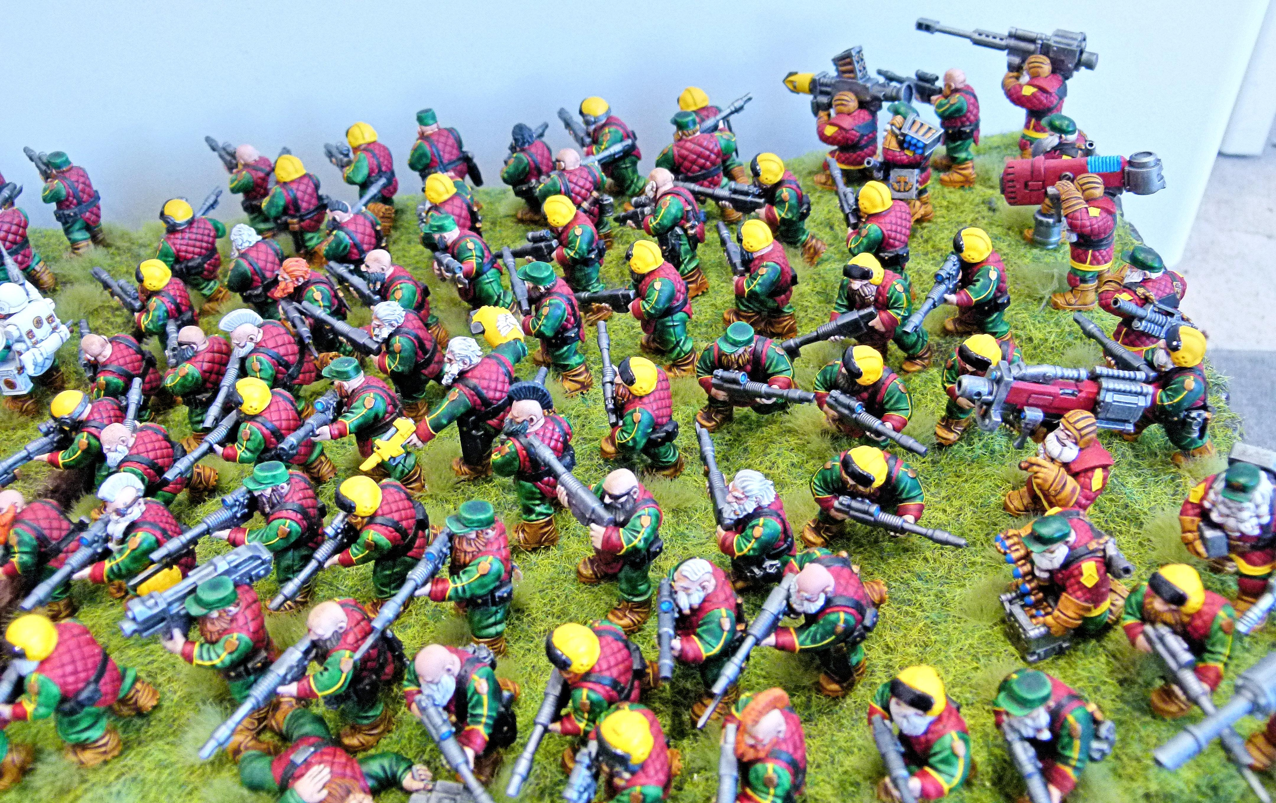 3d Print, Army, Diorama, Squats