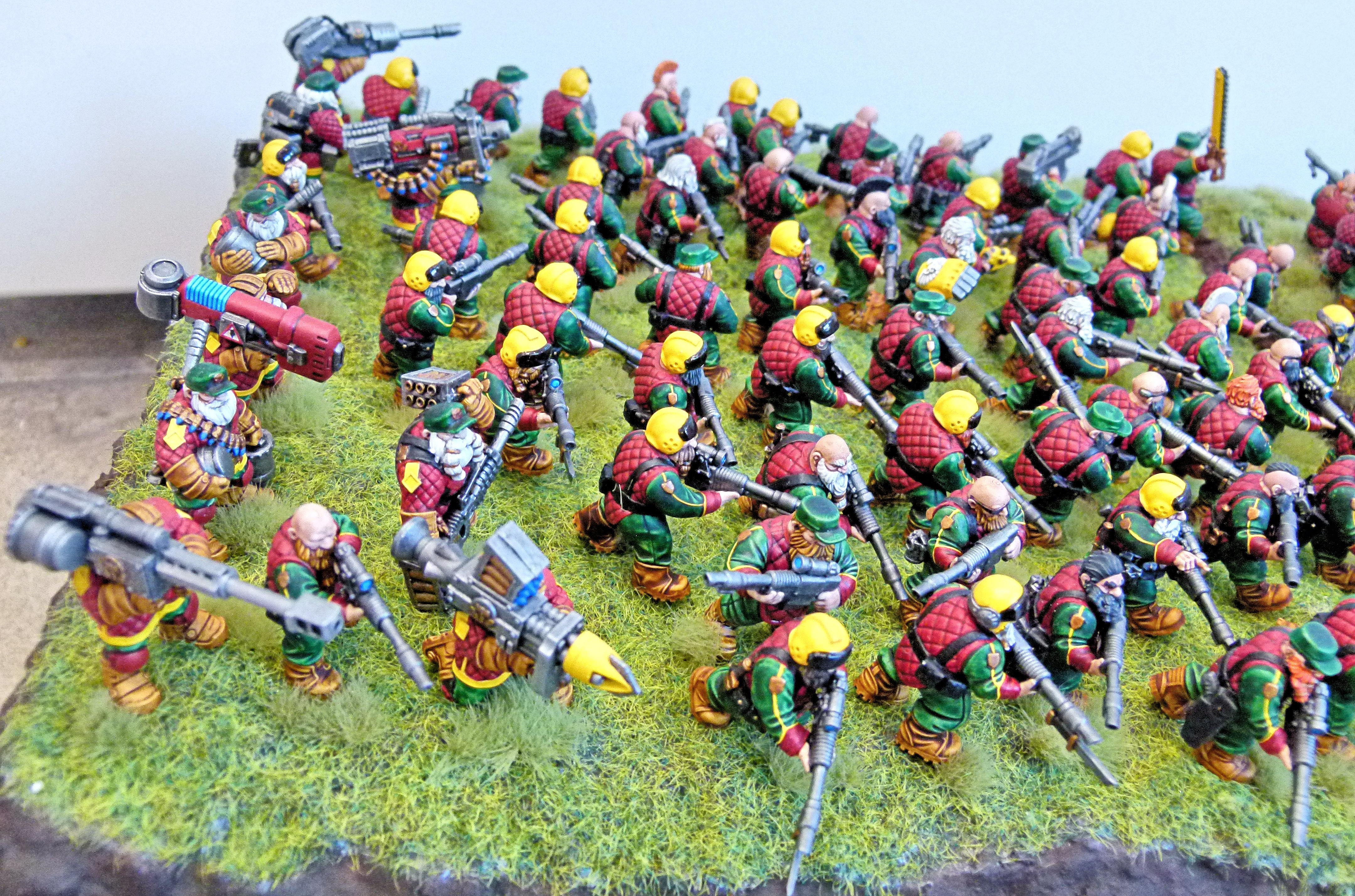 WD 111 Space Dwarf Diorama Right Side Closer