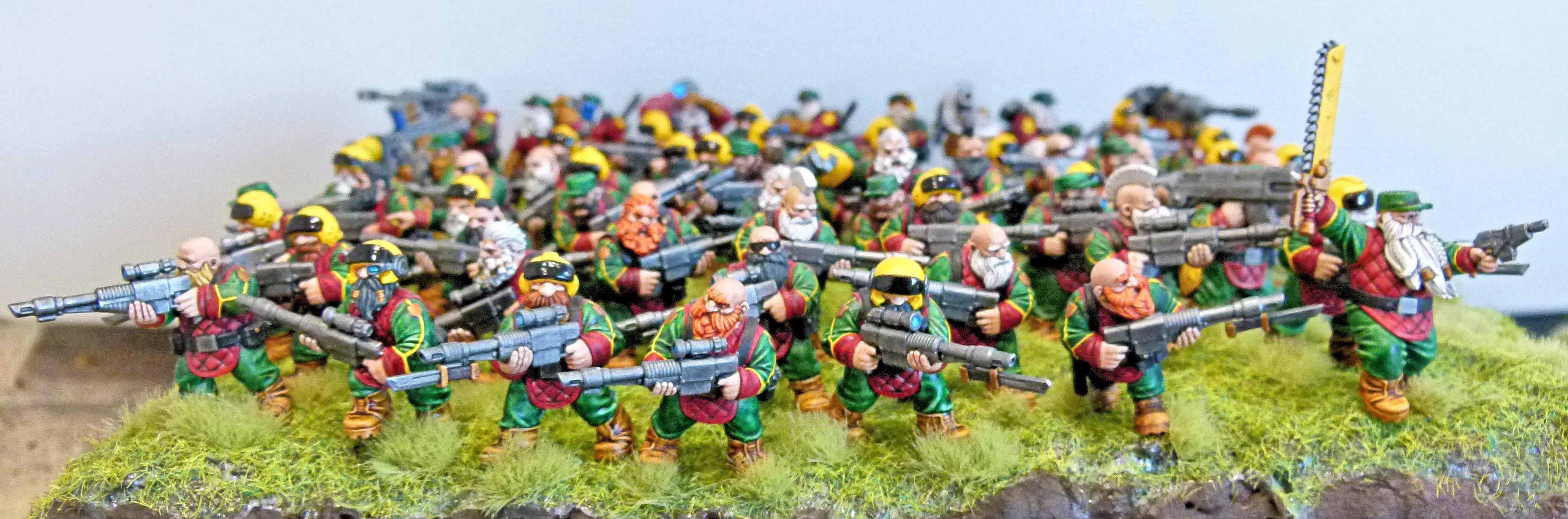 WD 111 Space Dwarf Diorama Front