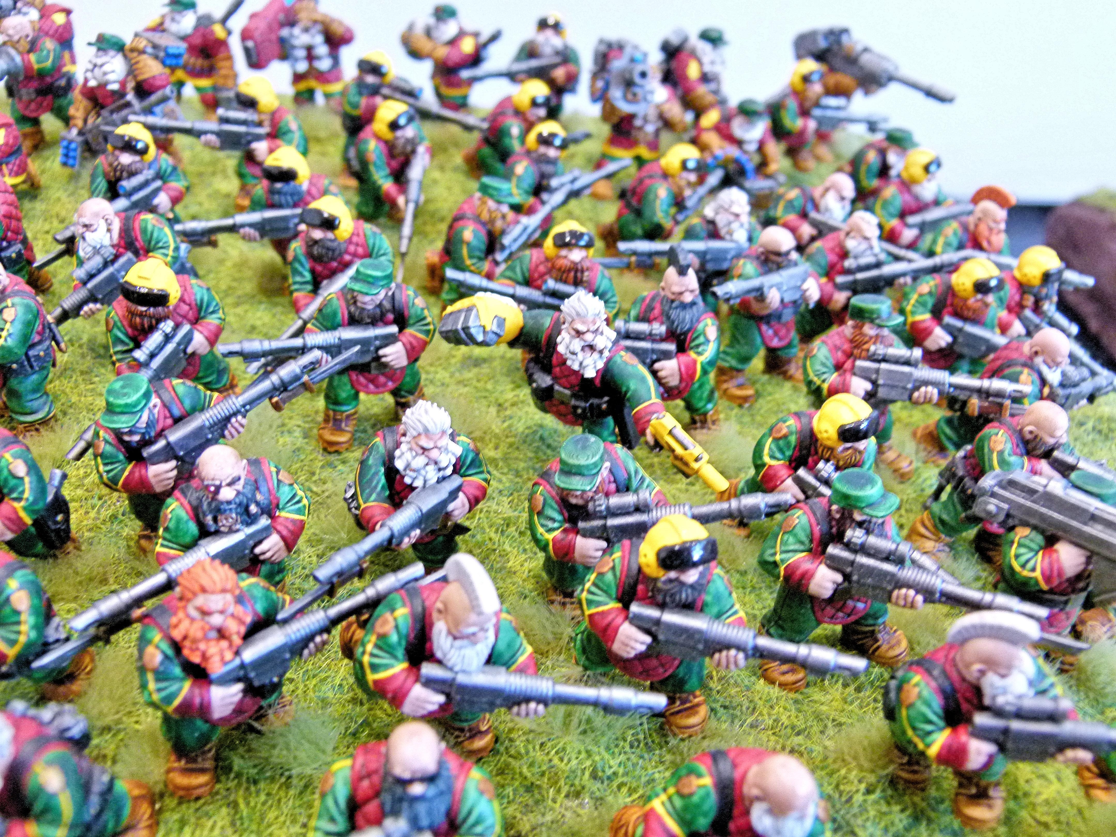 WD 111 Space Dwarf Diorama Middle Close