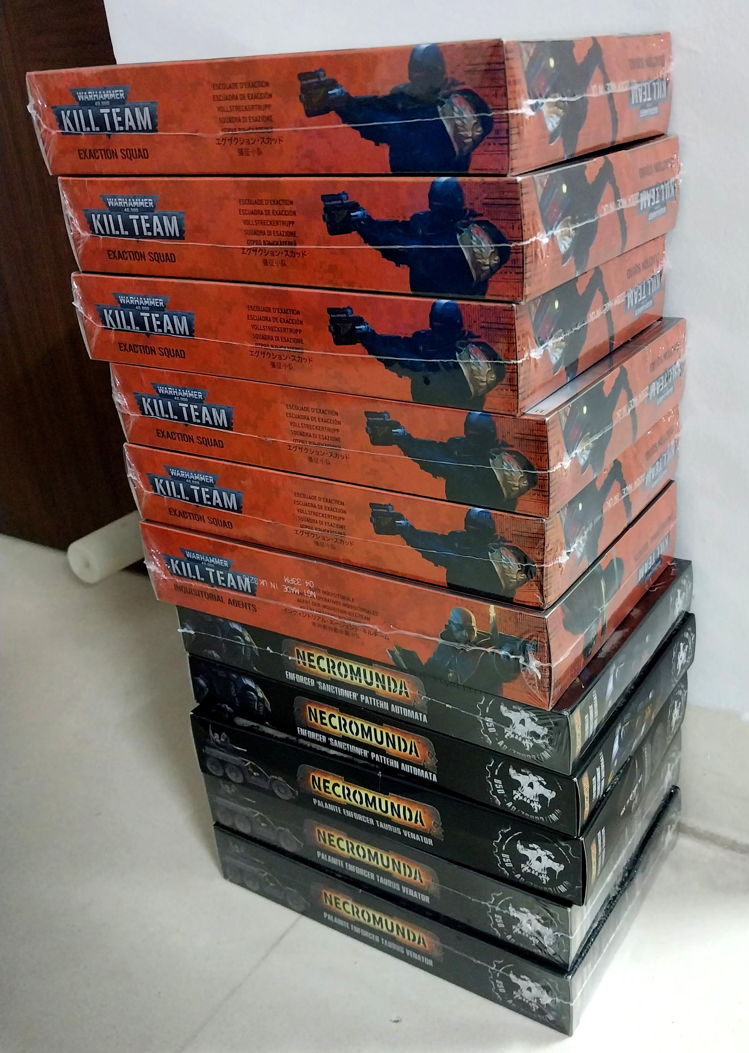 Adeptus Arbites, Brothers Of Law, Enforcers, Necromunda, Unpainted