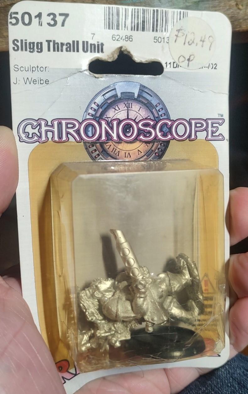 Chronoscope, Reaper, Sligg, Sligg Thrall Unit, Thrall