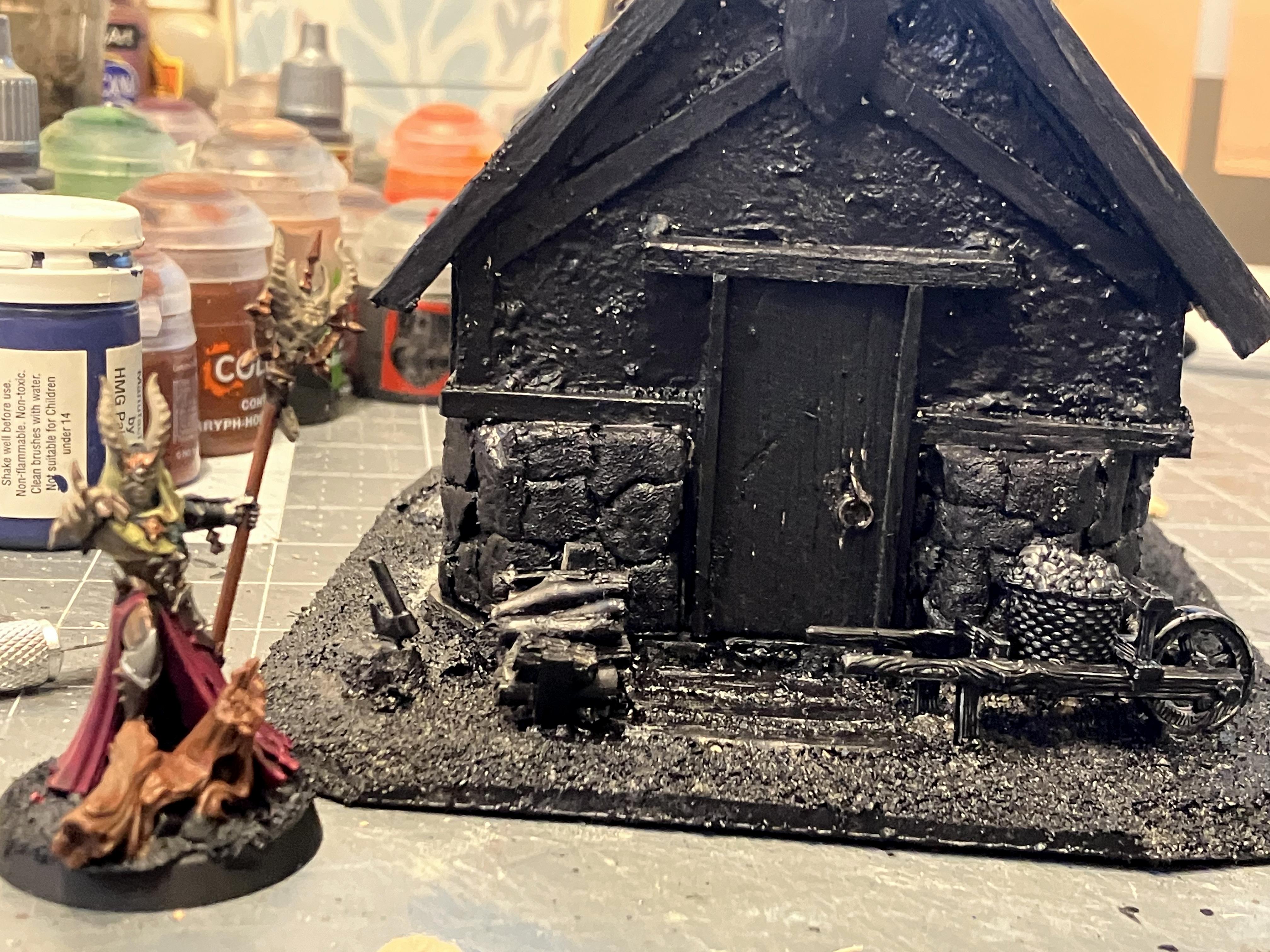 Age Of Sigmar, Kitbash, Medieval, Mordheim, Scratch Build, Terrain, Village, Warhammer Fantasy